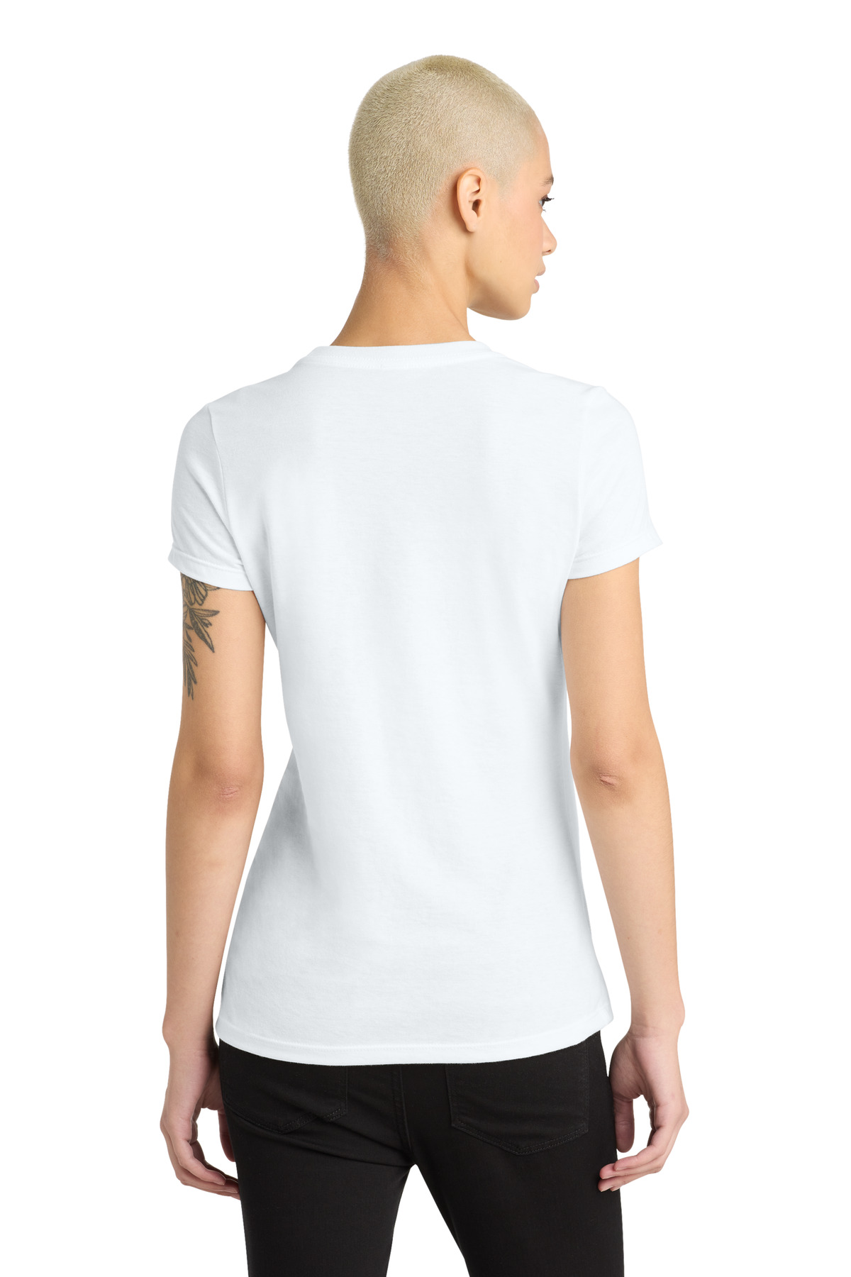 District Women's Perfect Blend CVC Tee. DM108L 27