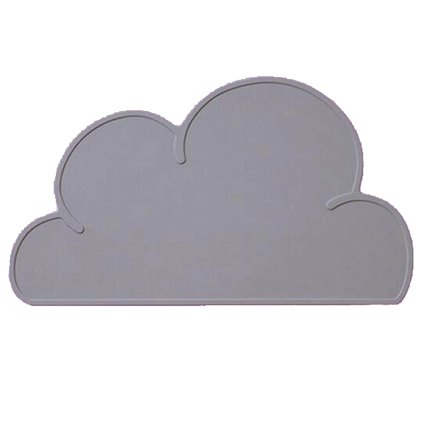 Custom Silicone Baby Food Placemat & Kids Cloud Table Mat 2