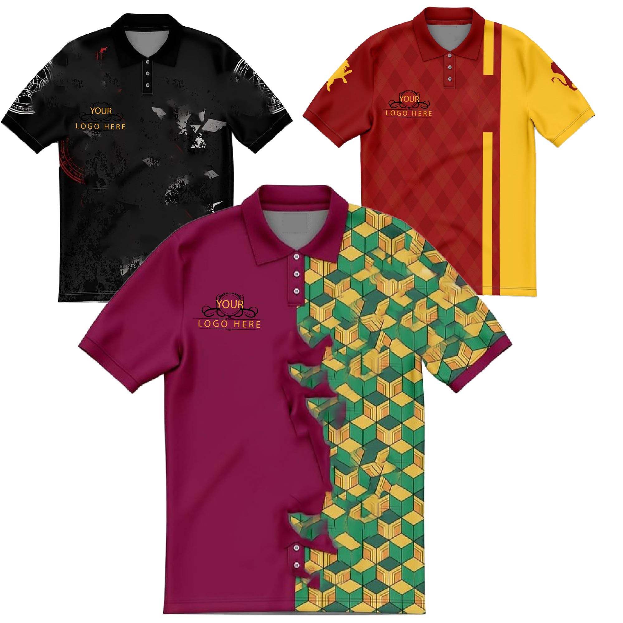 Fully Sublimated Polo Shirt 1
