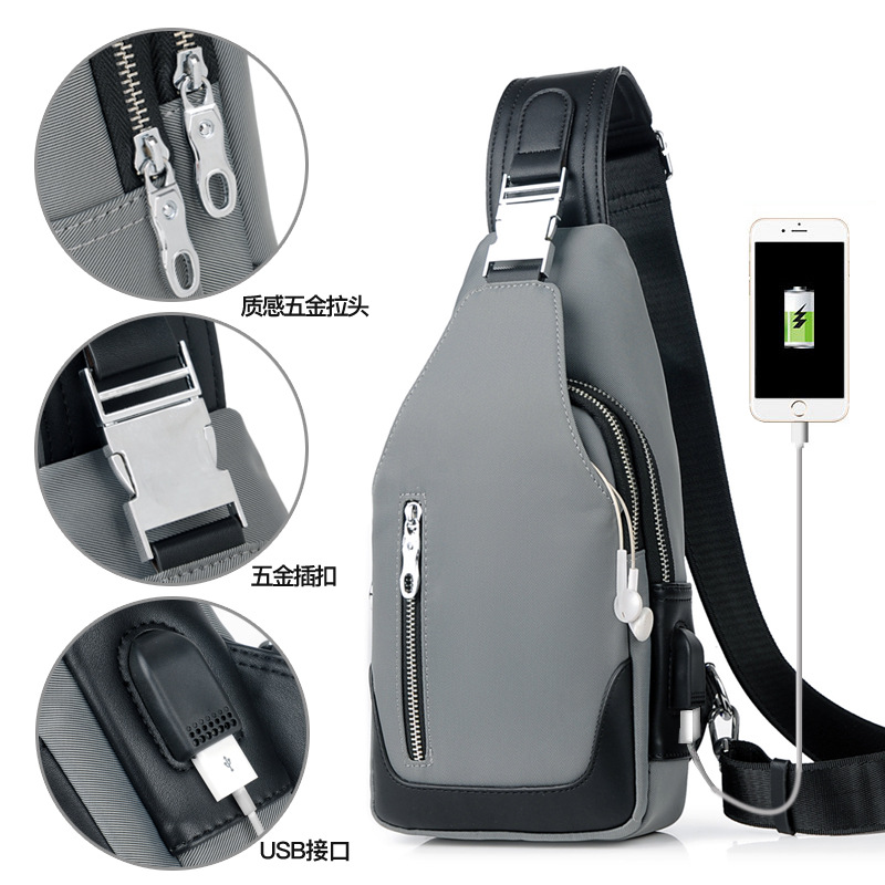Travel Crossbody Bag with USB 7