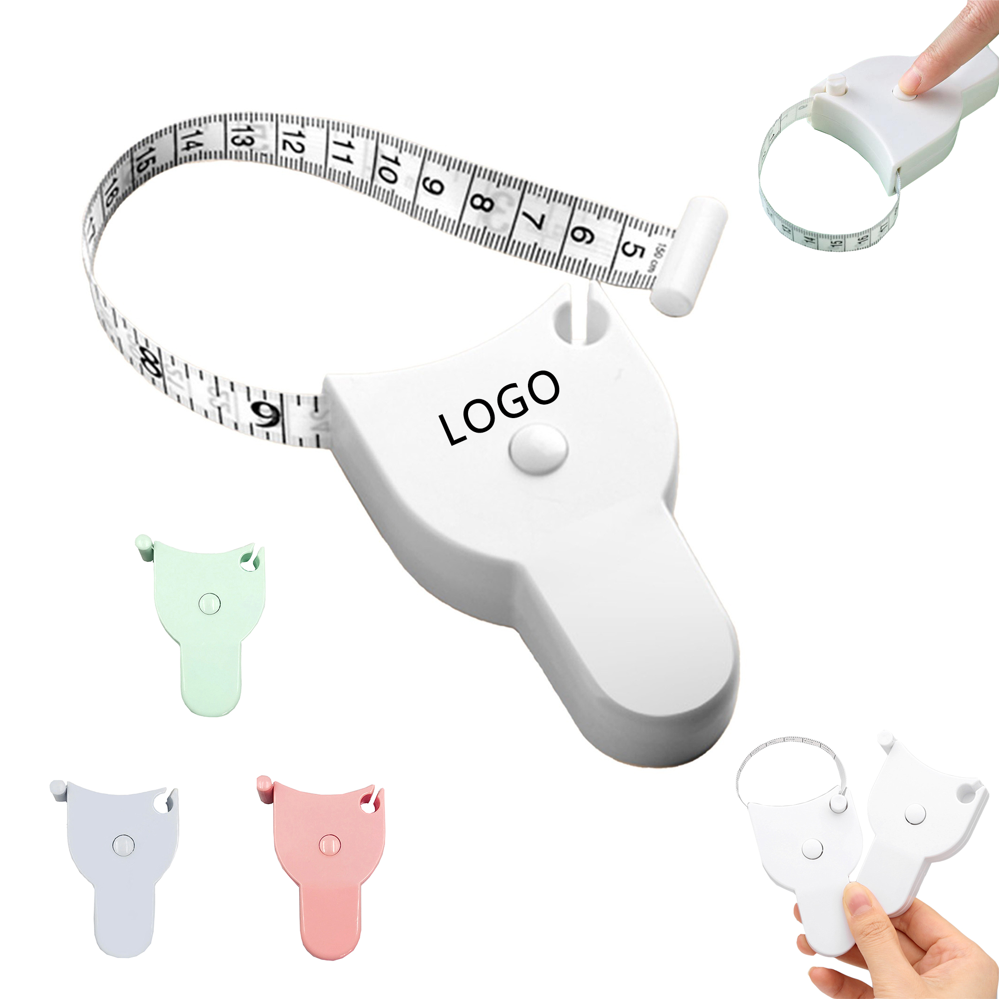 Body Tape Measure Y-Ruler With Handle 6
