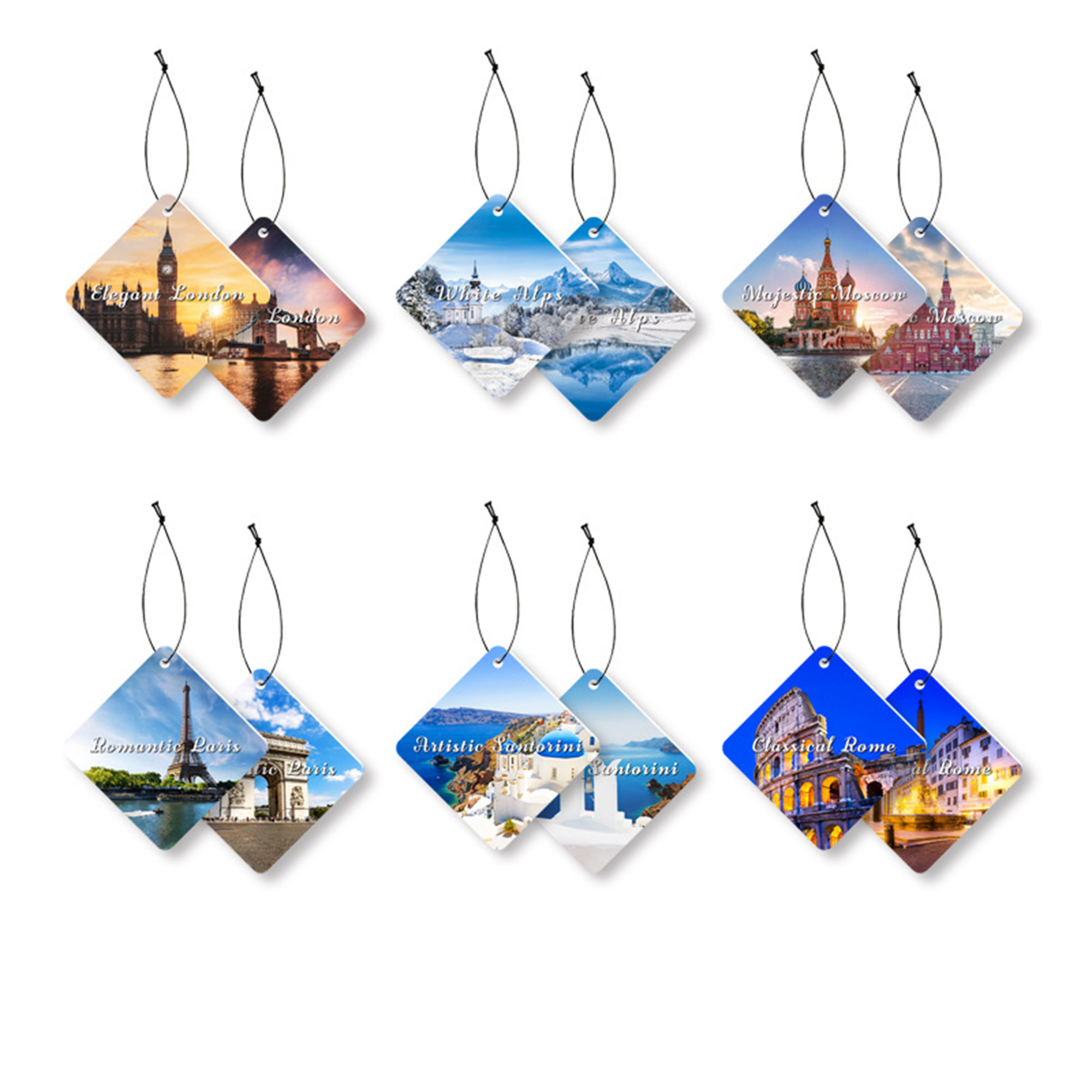 Scented Car Air Freshener Pad 3