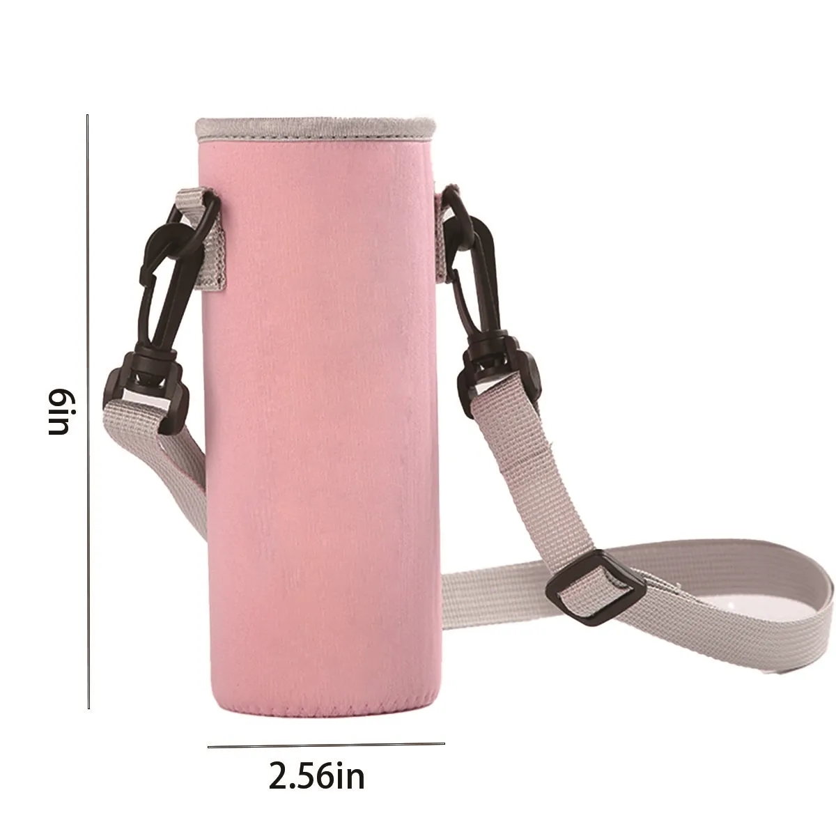Portable Insulated Hiking Water Bottle Sling Carrier Bag 4