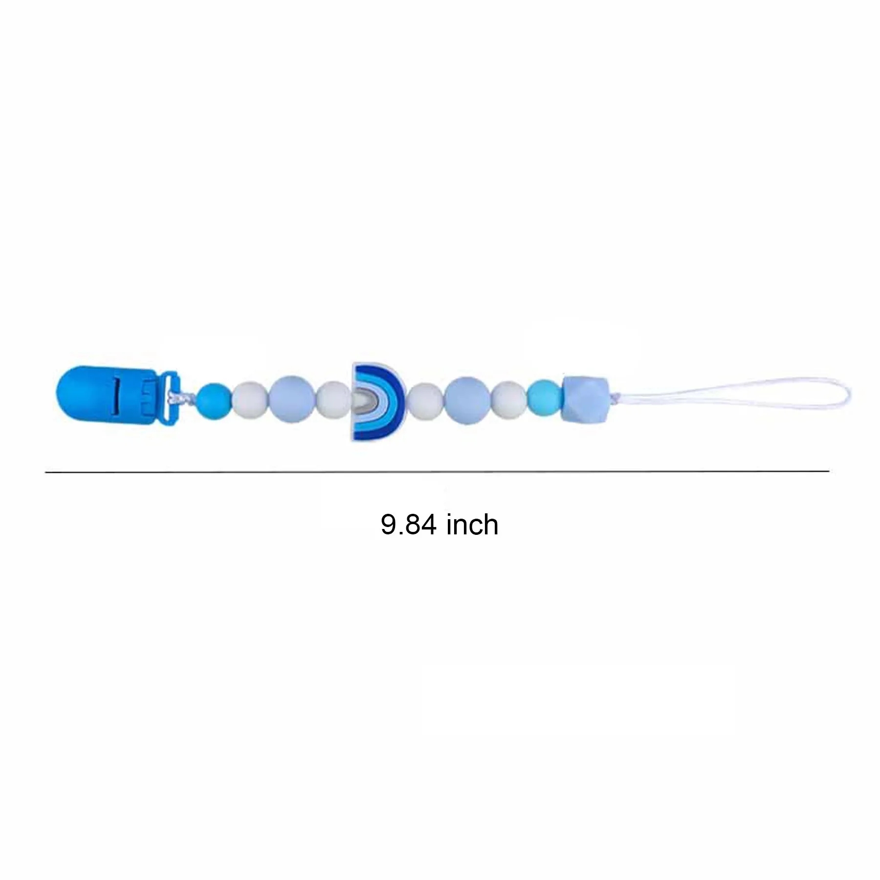 Rainbow Silicone Pacifier Chain 10