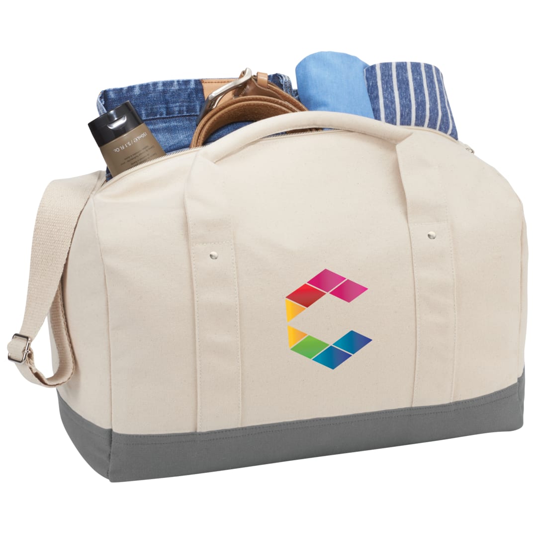 Belair 17" Cotton Canvas Duffel 24