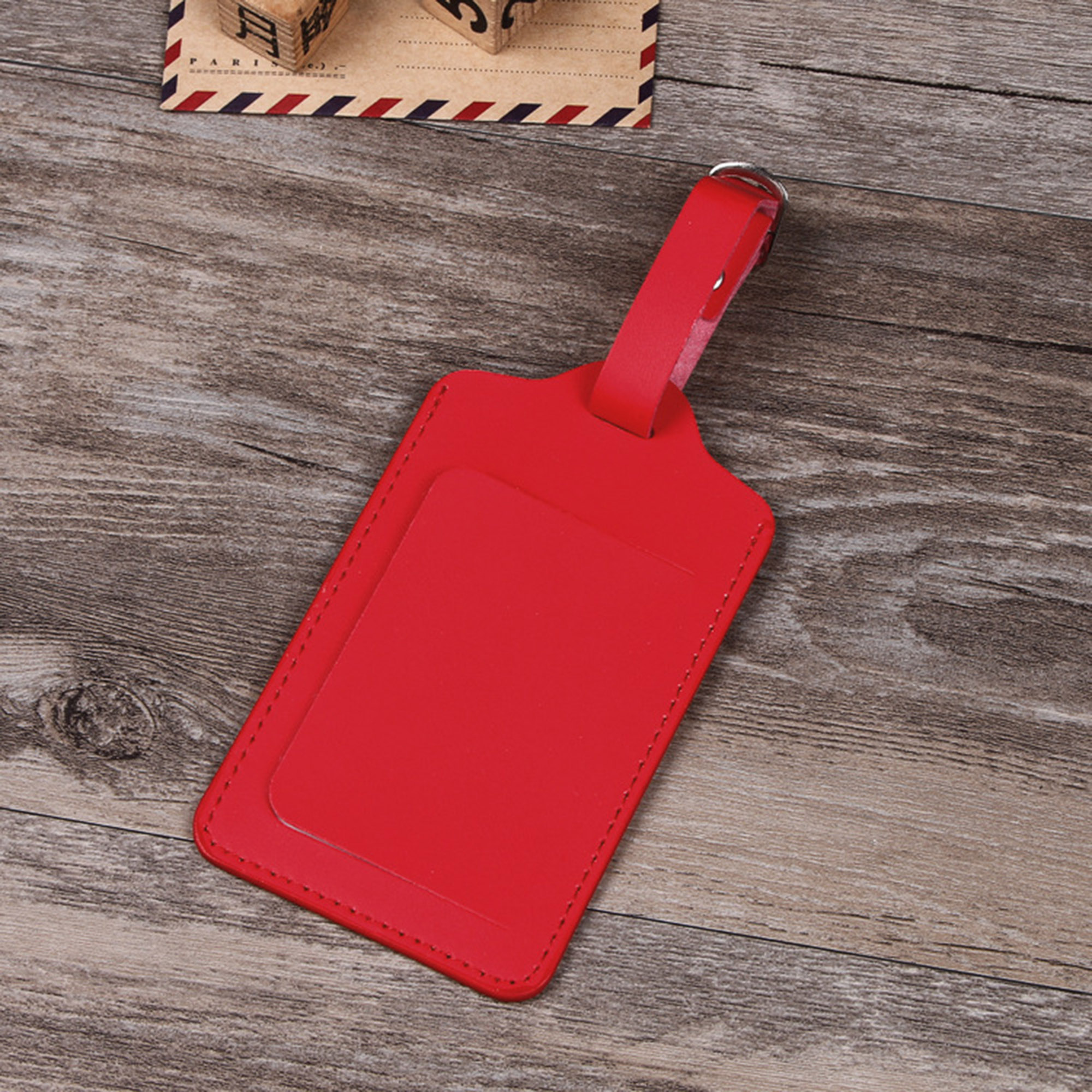 PU Leather Luggage Bag Tag 10