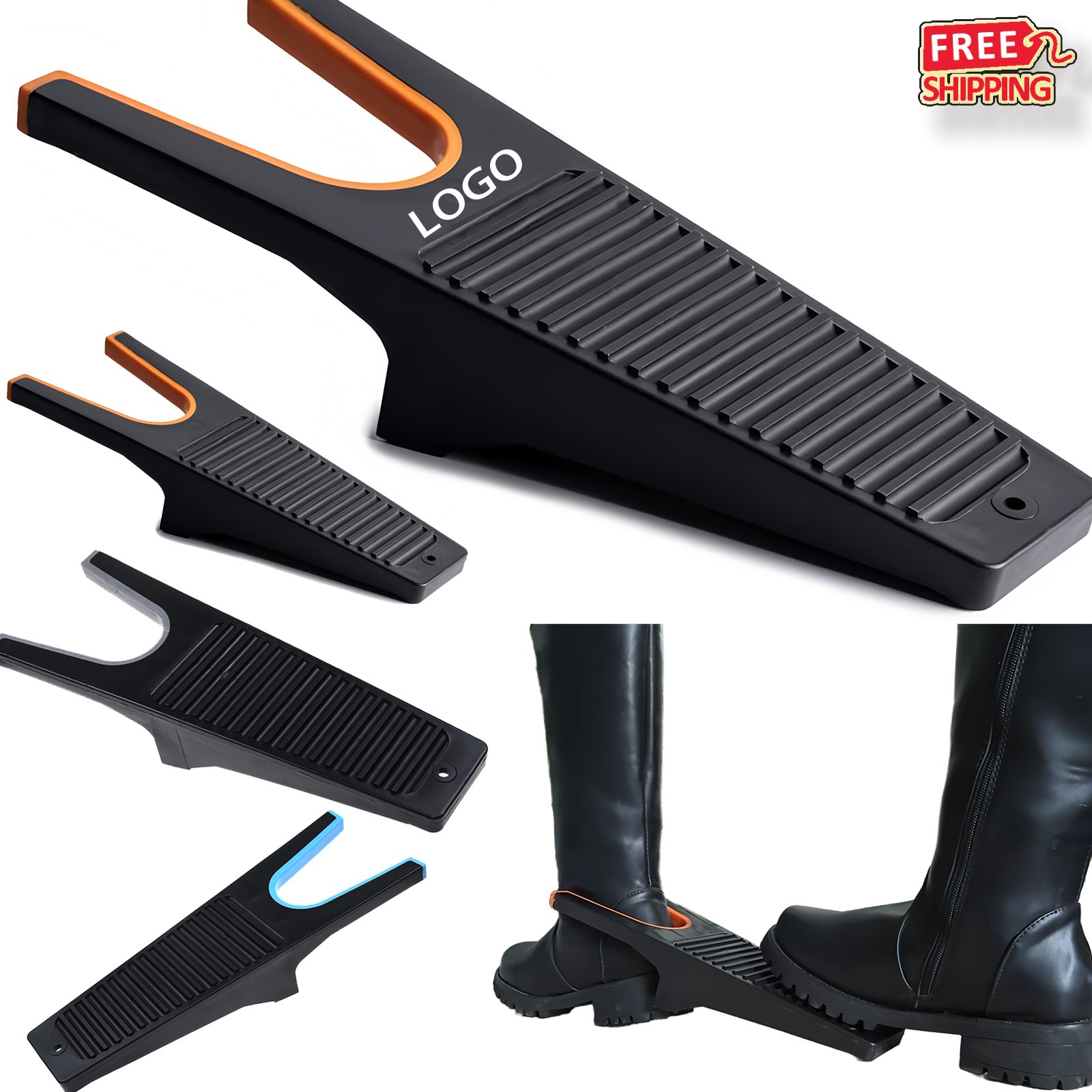 Heavy Duty Boot Jack Puller Remover Tool for Cowboy Work Wader Military Rubber Boots 1