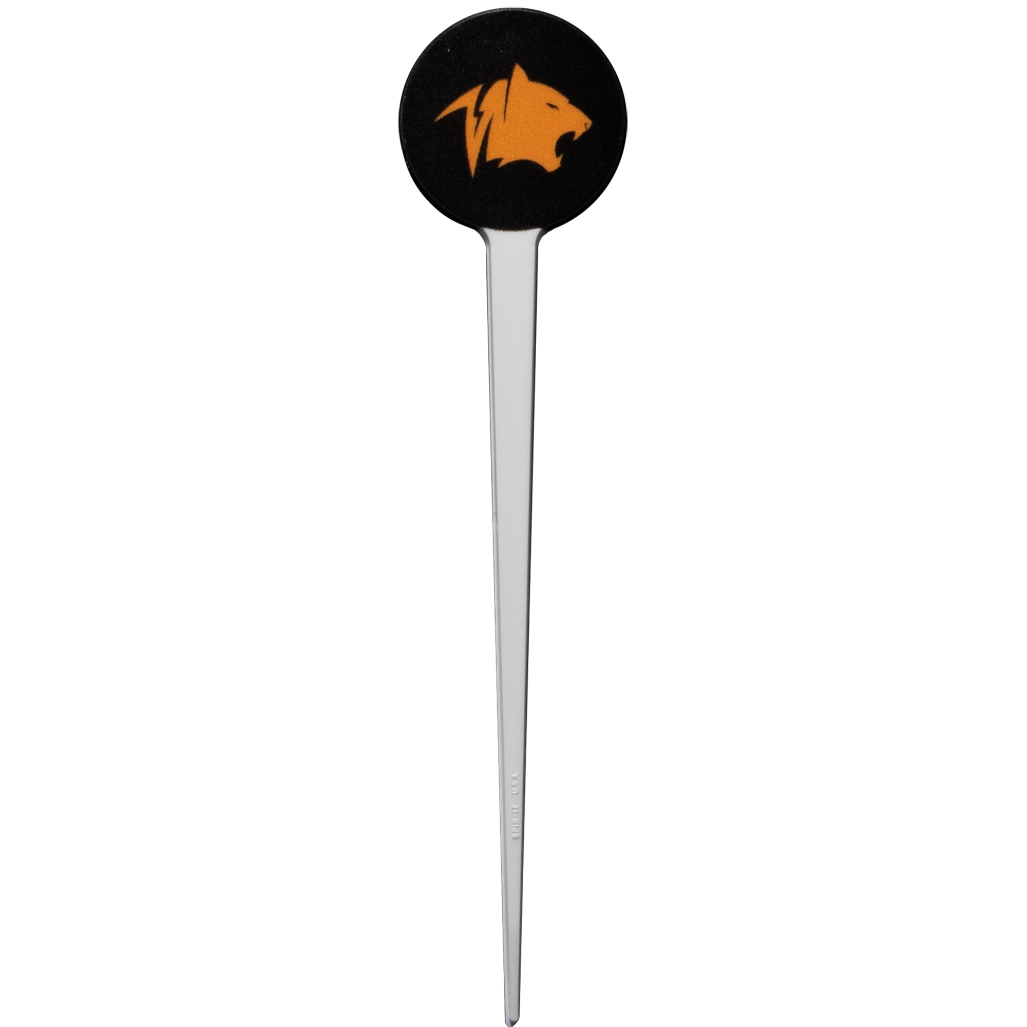 Plastic Food Pick 4.000" Round (Color) Digital Print 4