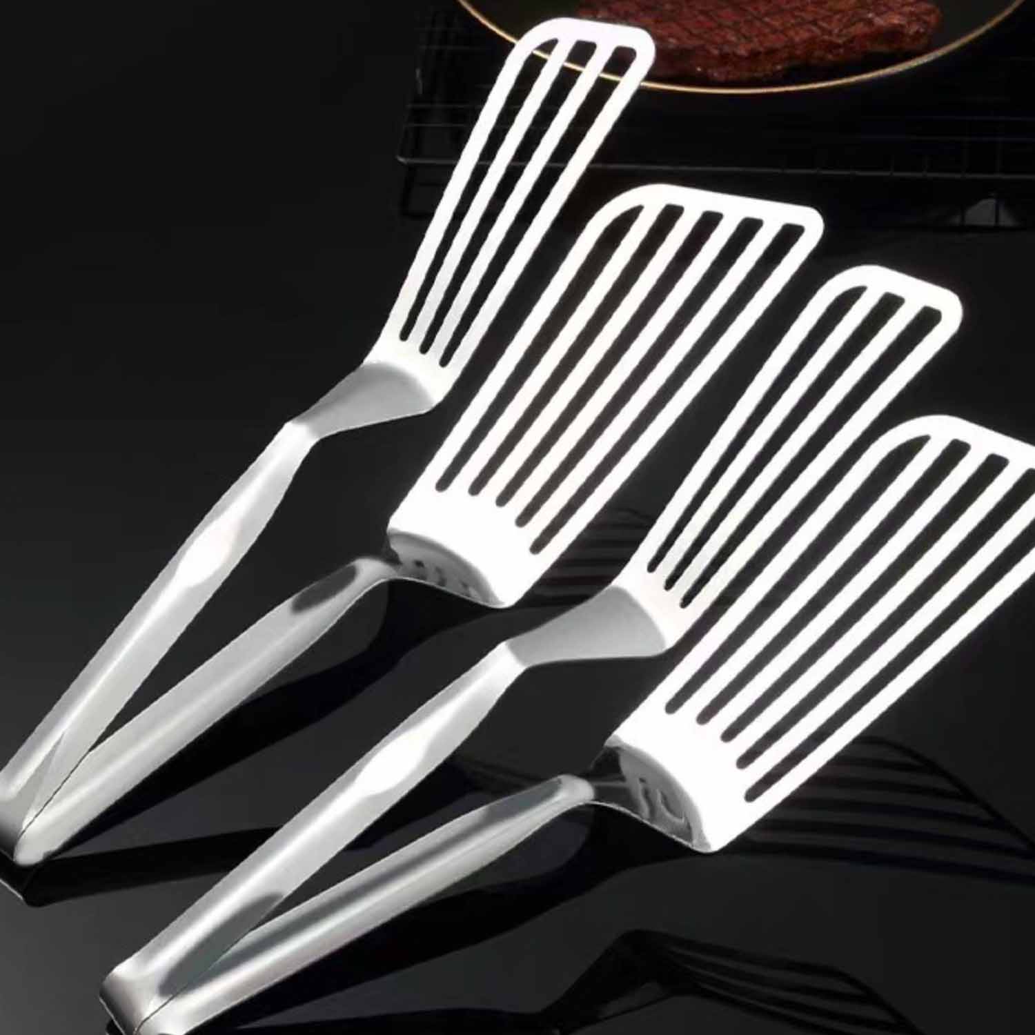 Stainless steel cookware pan-fried fish clips 4