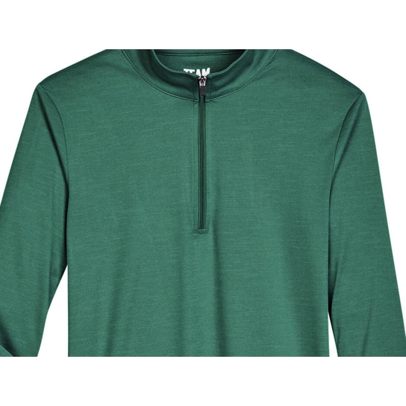 Team 365 Ladies' Zone Sonic Heather Performance Quarter-Zip 22