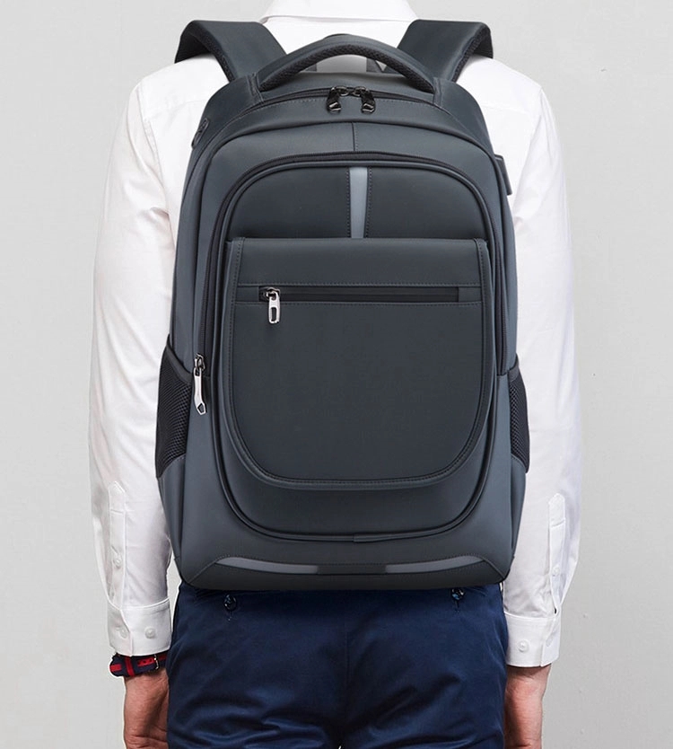 Waterproof Leisure Laptop Bags Decompression With USB Port 49