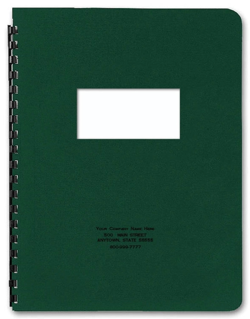 Cover - Report, Punch & Bind With Window 11