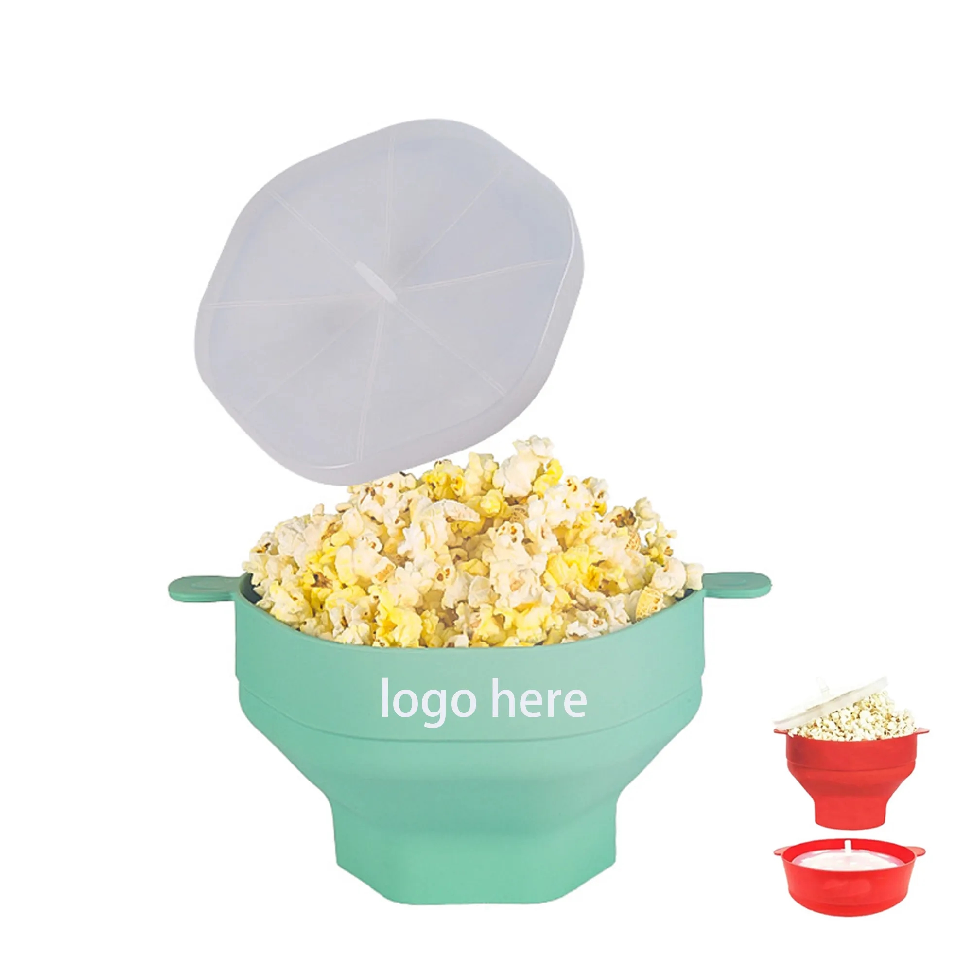 Collapsible Microwave Popcorn Bowl 2
