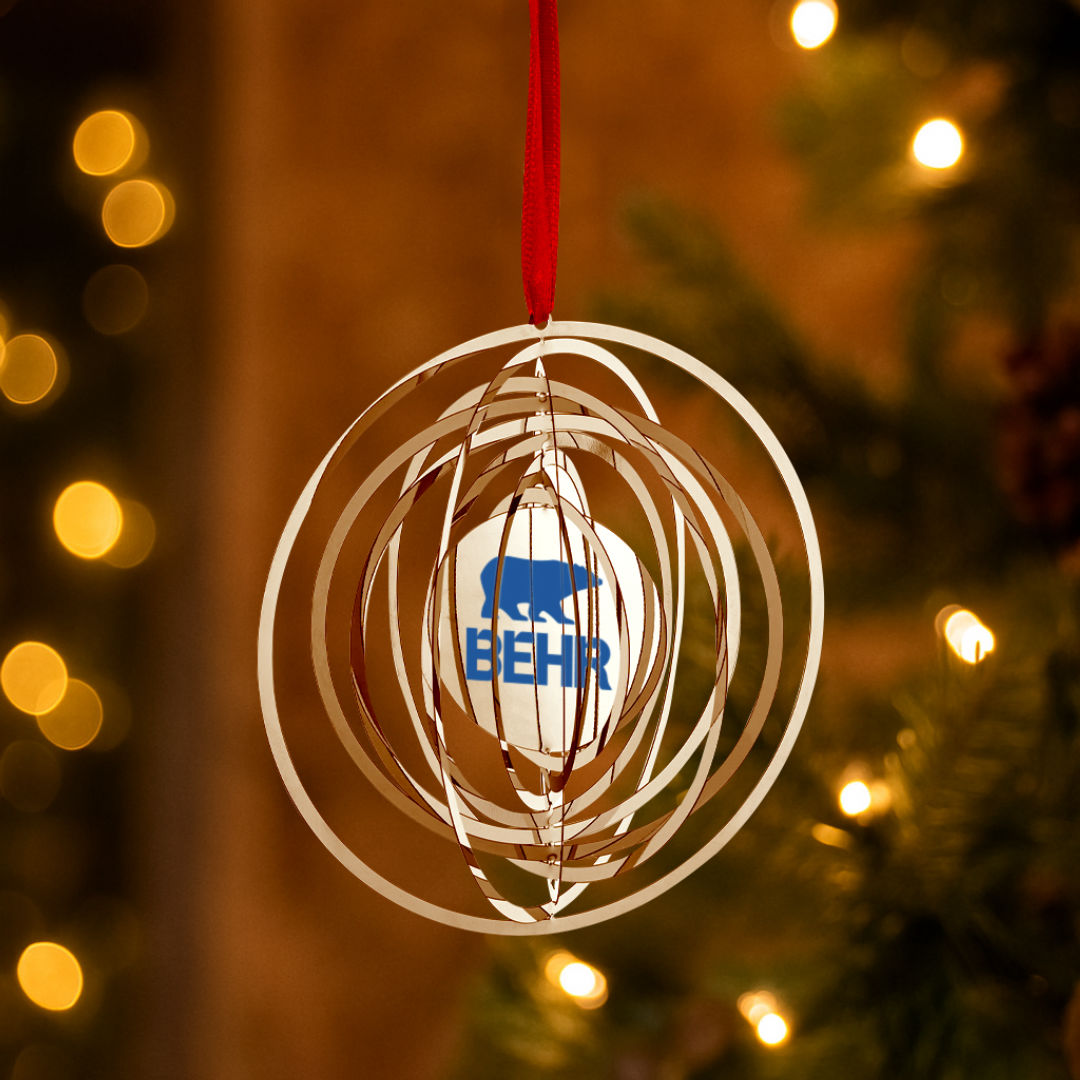 Dazzling Round Pop Out Ornament 11