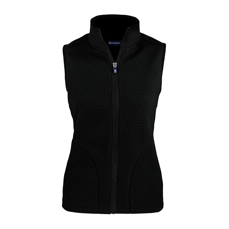 Cutter and Buck Ladies Cascade Eco Sherpa Fleece Vest 5