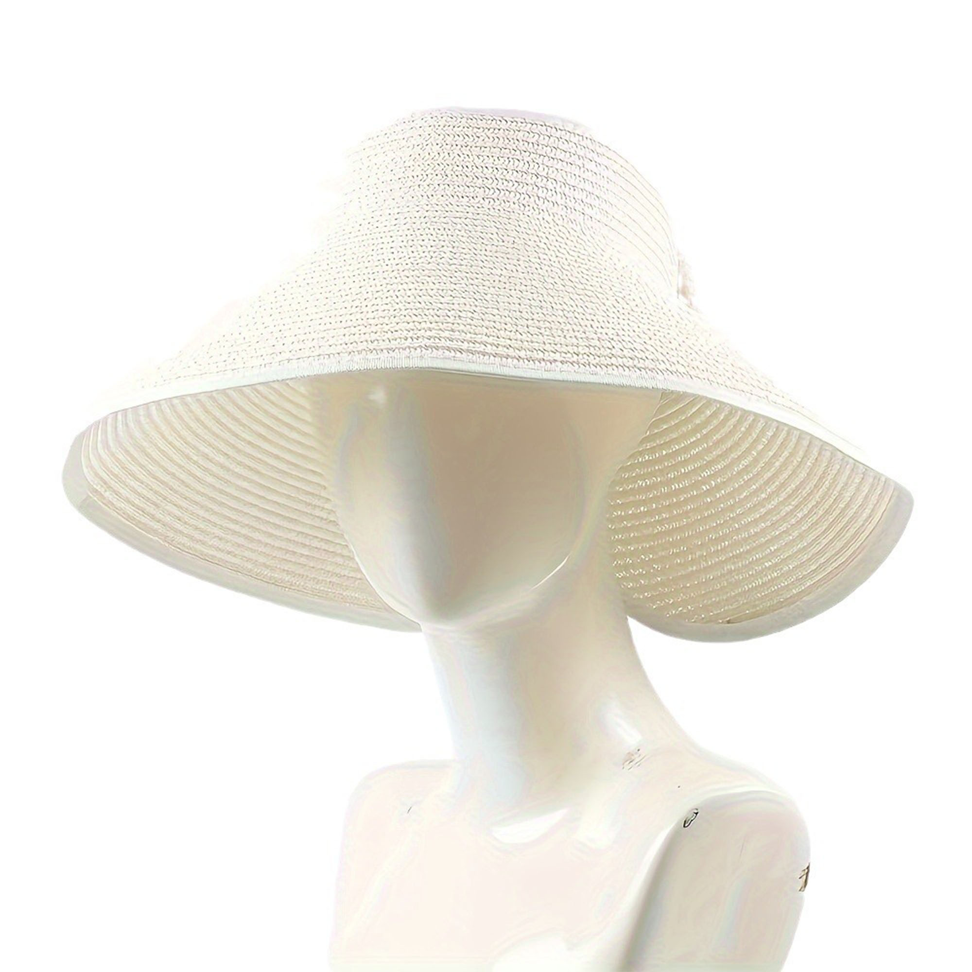 Women's wide brim foldable sun hat 4
