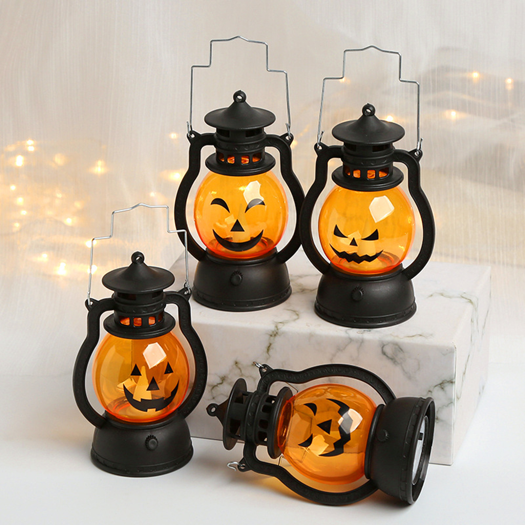 Vintage Halloween Candle Lantern 2