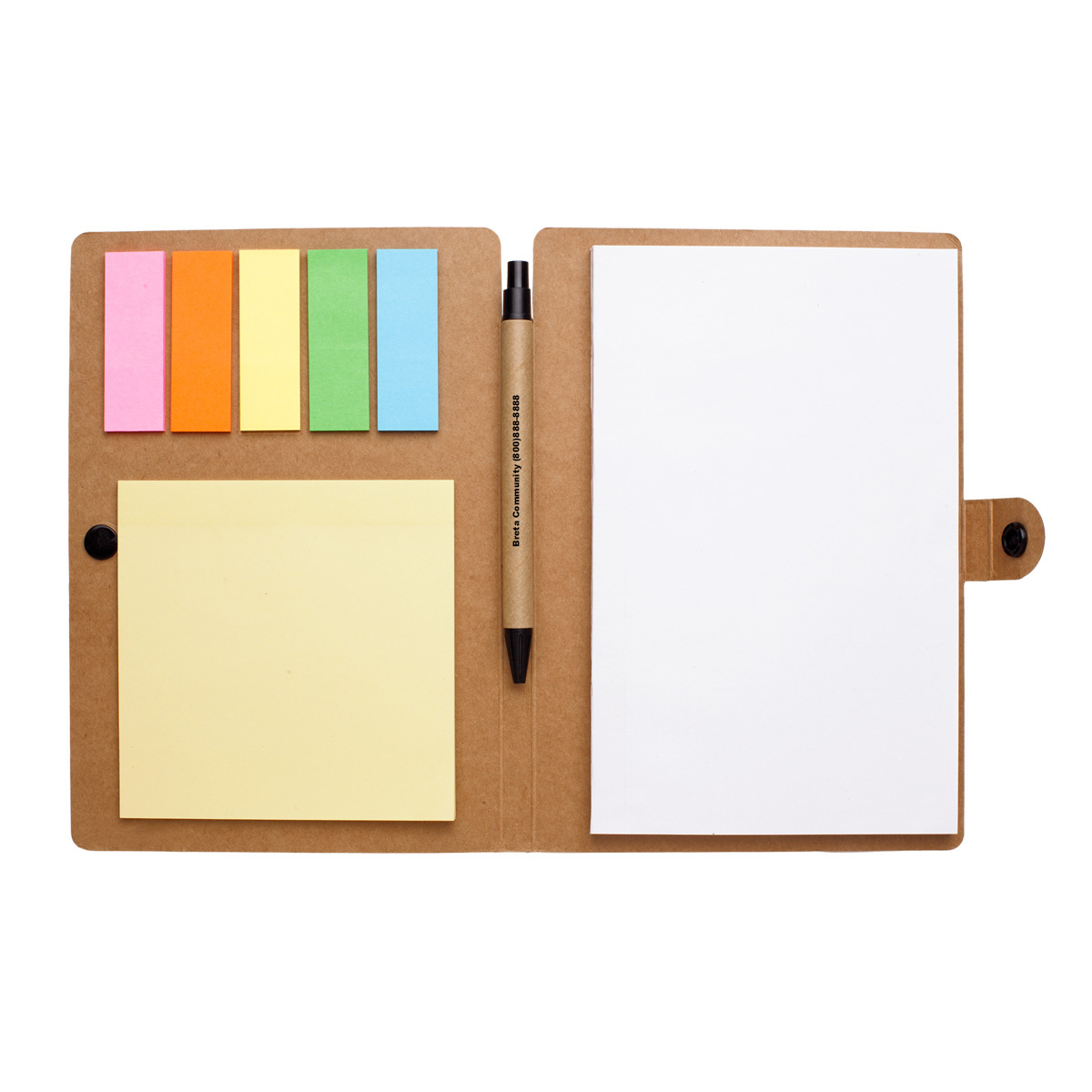 Large Snap Notebook With Desk Essentials 6