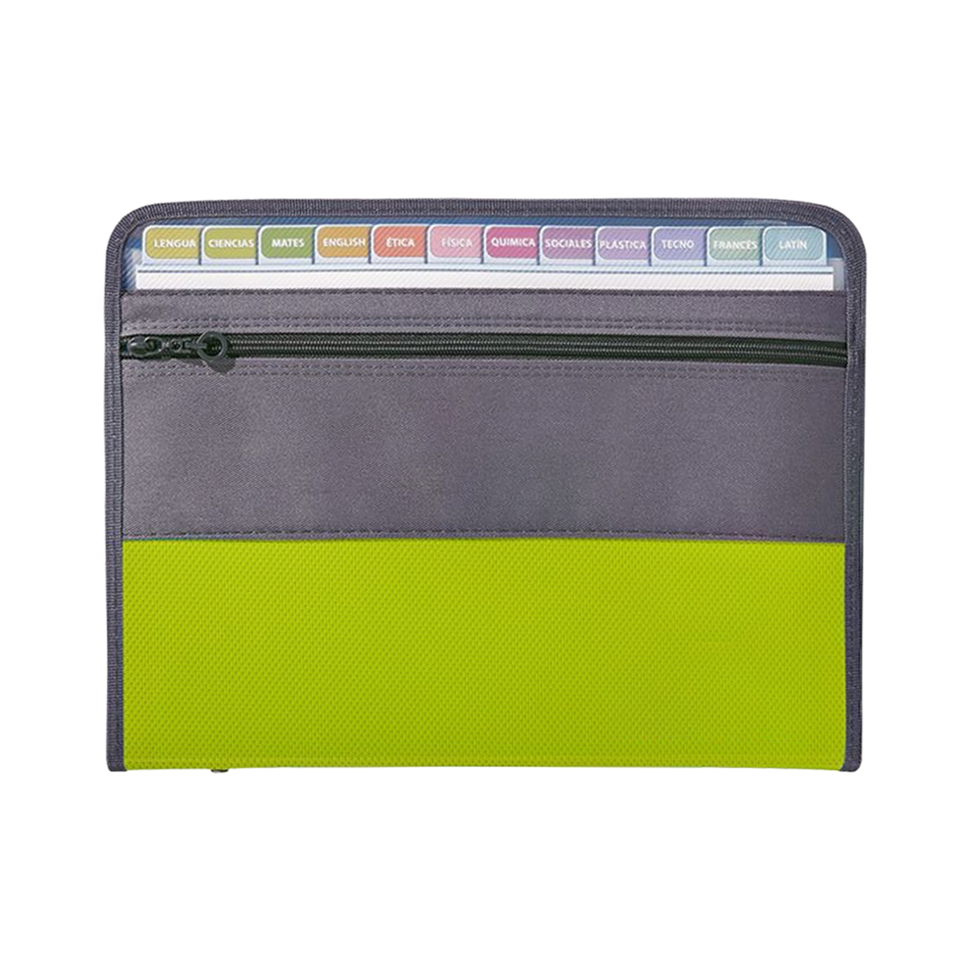 13-Pocket A4 Zipper Accordion File Organizer - Multi-Layer Document Holder with Reinforced Edges 4
