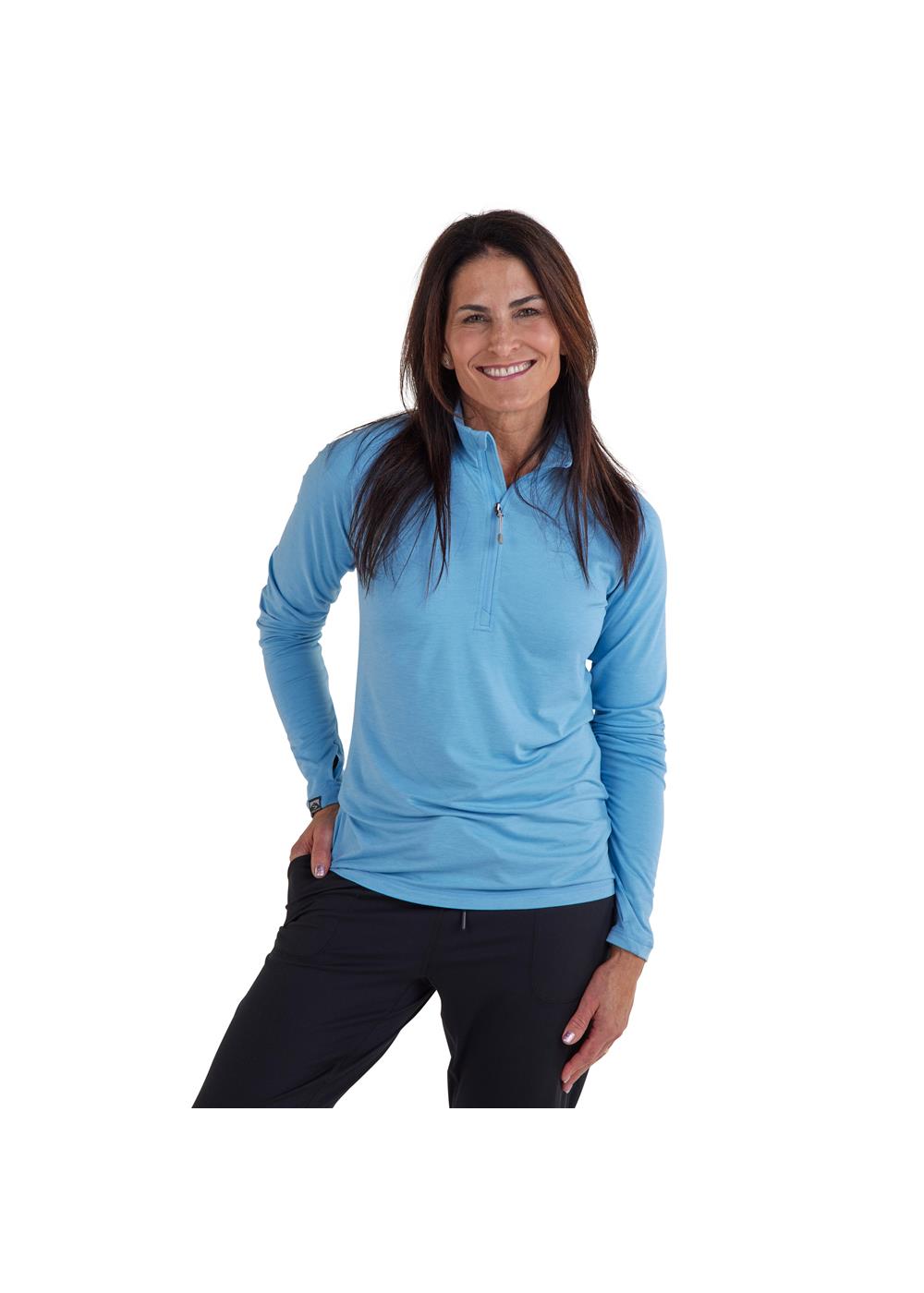 Storm Creek Women's Pacesetter Super Soft Lightweight Quarter Zip 37