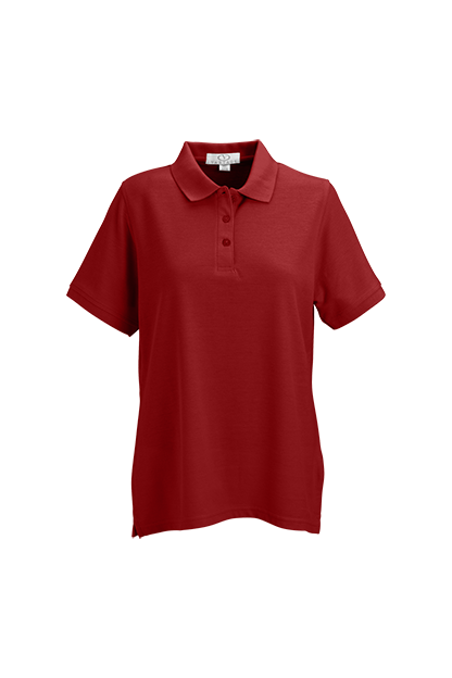 Women's Soft-Blend Double-Tuck Pique Polo 150