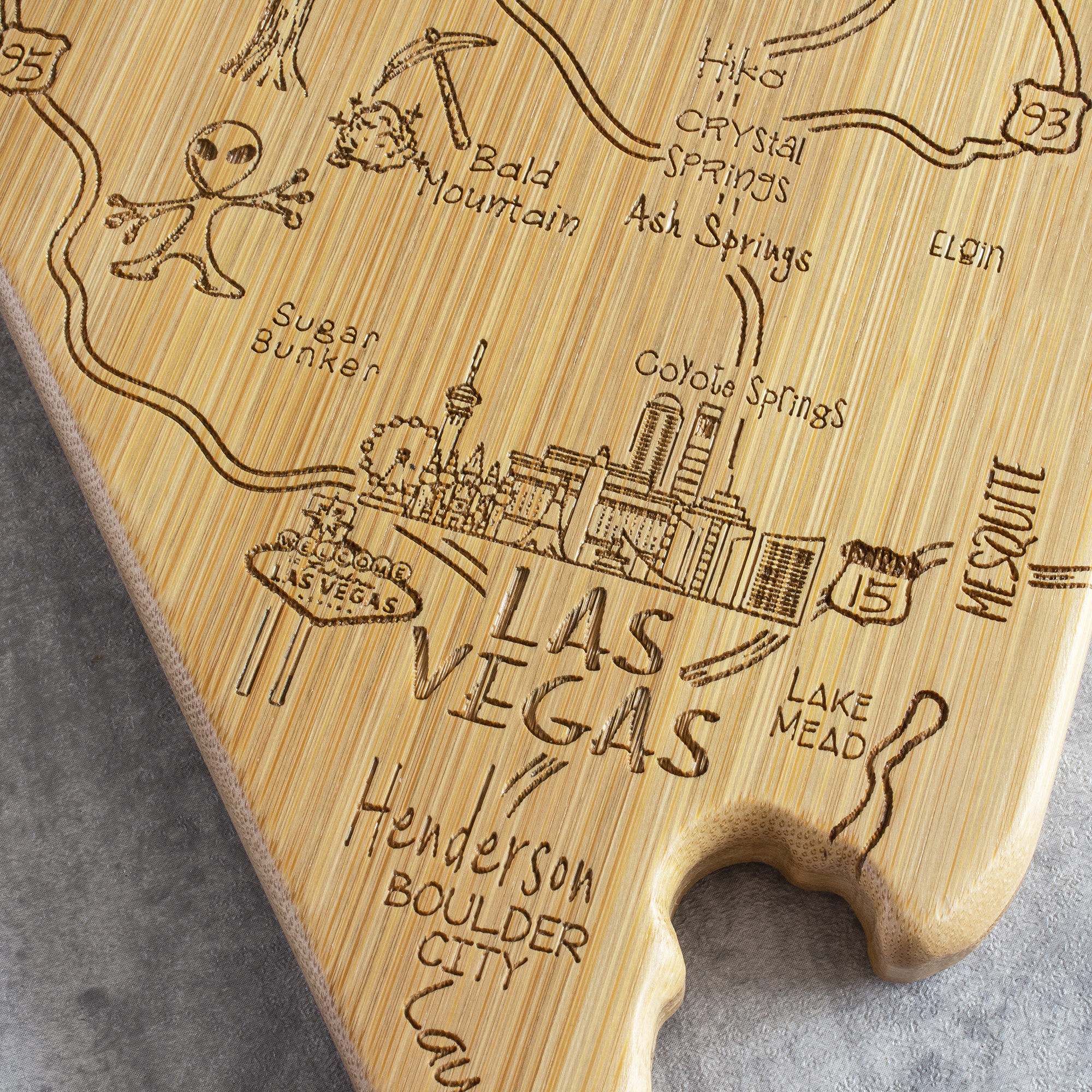 Destination Nevada Cutting & Serving Board 9