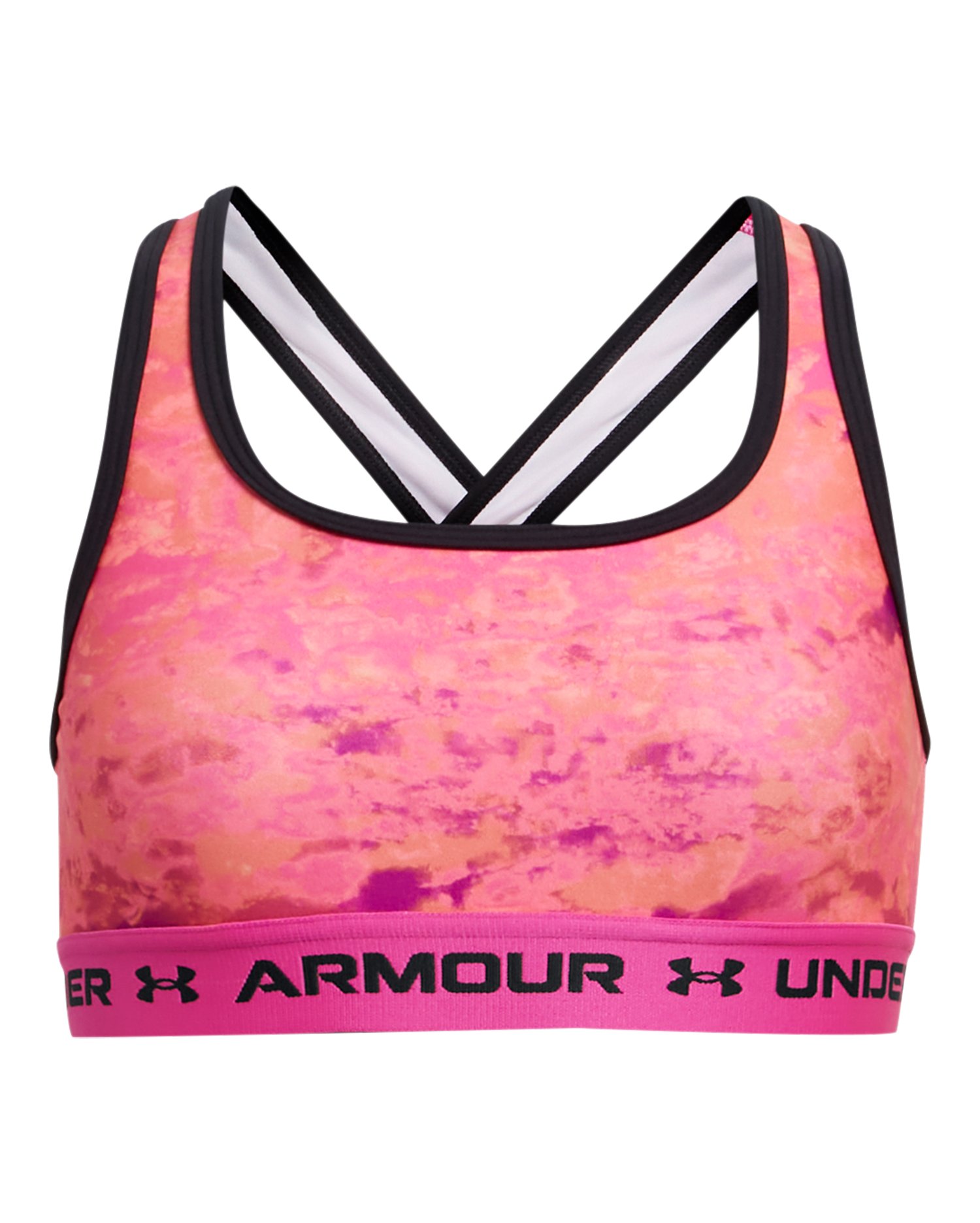 UA Crossback Printed Girls' Sports Bra 4