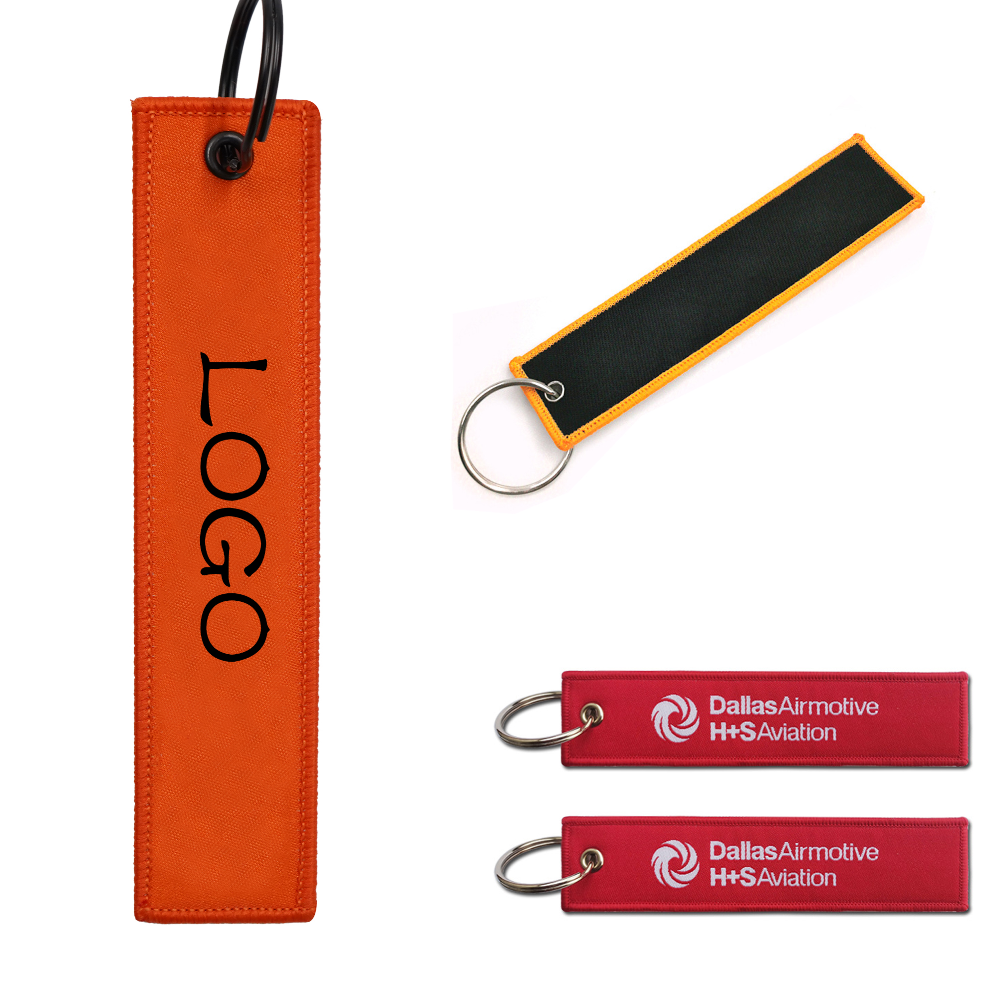 Weave Label Keychain 2