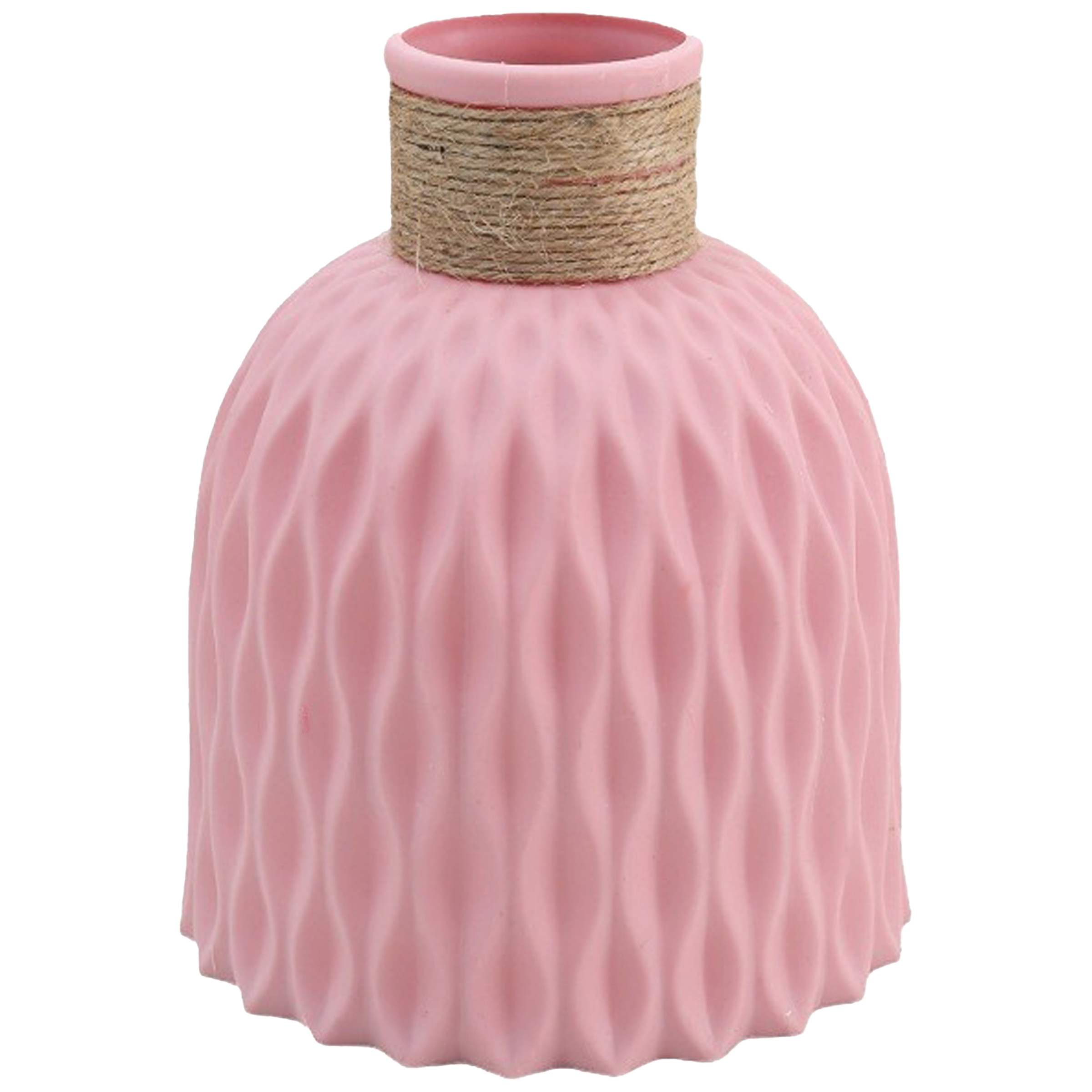 Plastic Home Water Ripple Flower Vase 1