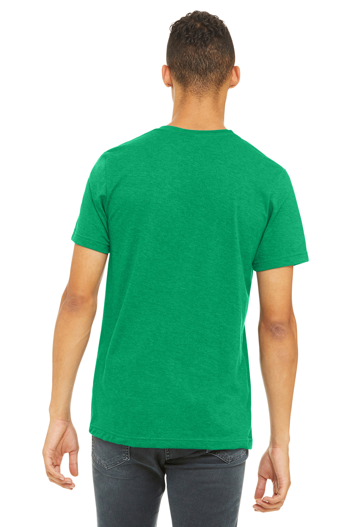 BELLA+CANVAS Unisex Heather CVC Short Sleeve Tee. BC3001CVC 592