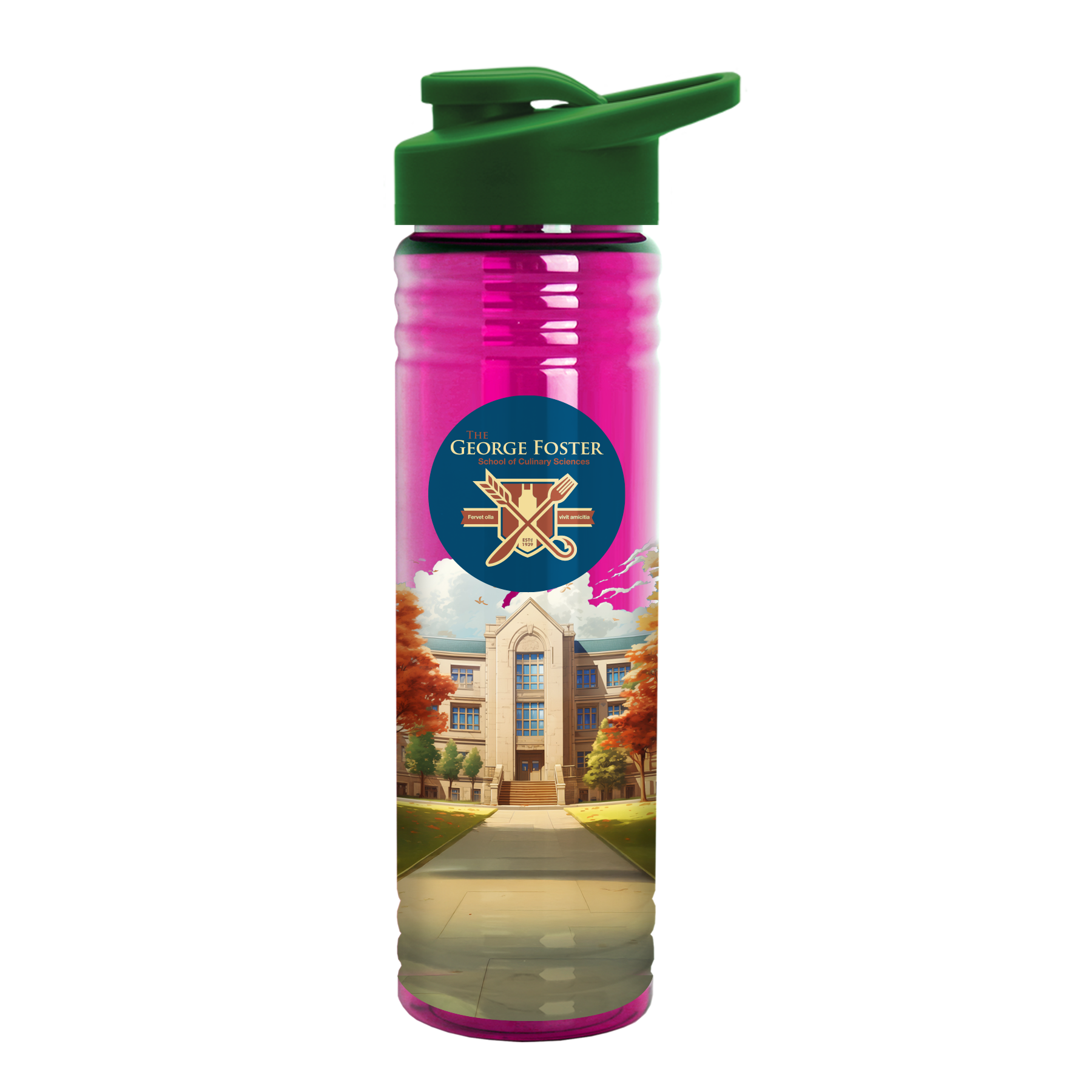 Garyline® Slim Fit Bottle with Drink-Thru Lid - 24 oz. 151