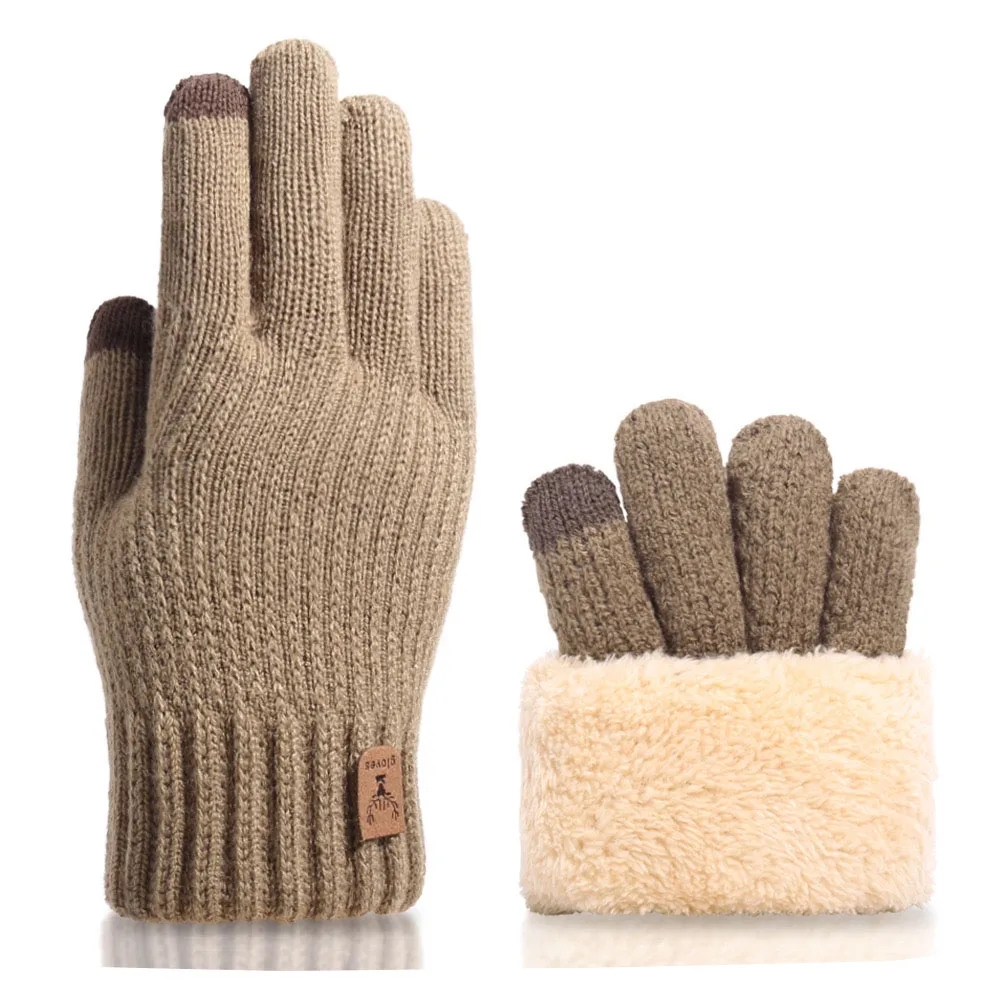 Warm Furry Gloves 4