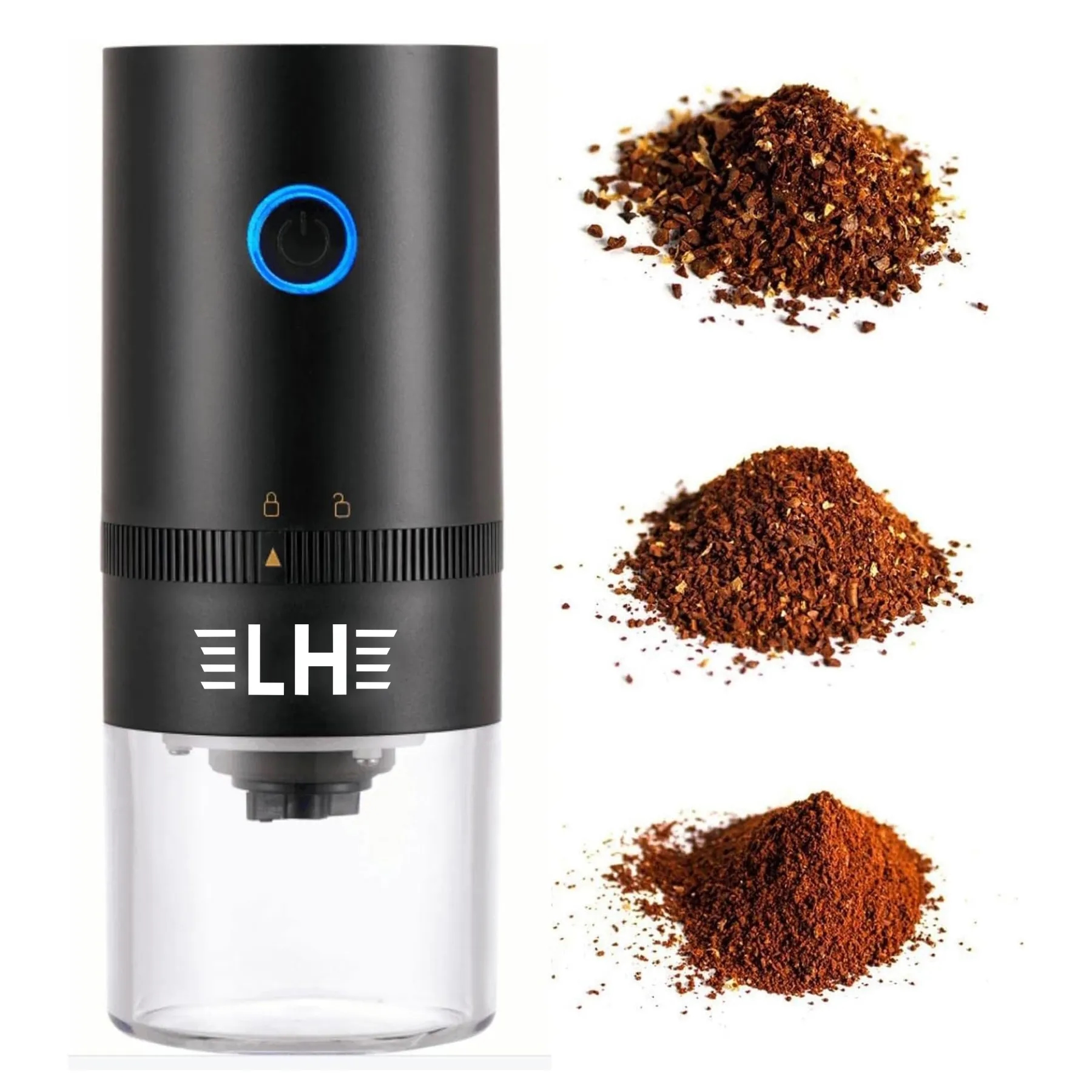 Portable Electric Burr Coffee Grinder 4