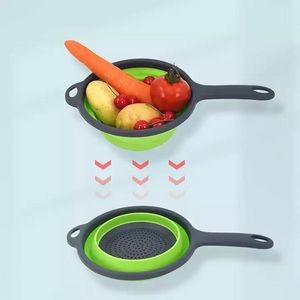 Collapsible Silicone Colander 1