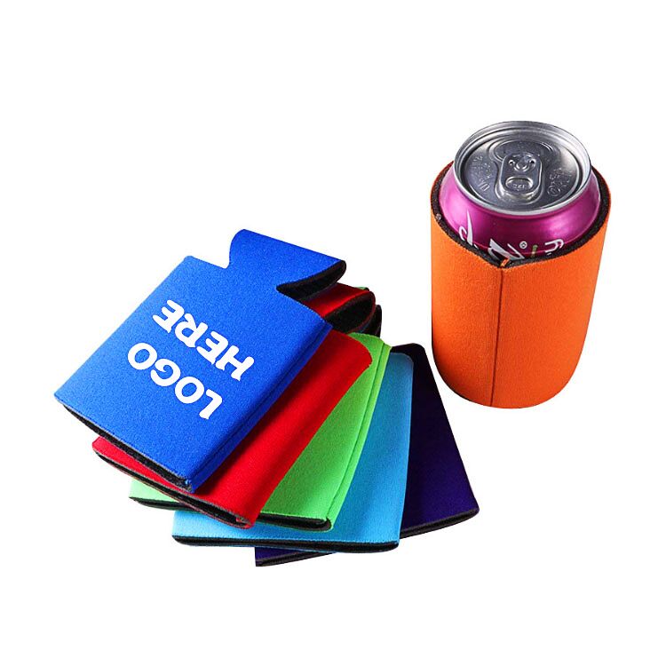 Collapsible Foam Can Cooler, custom koozie with logo imprint 1