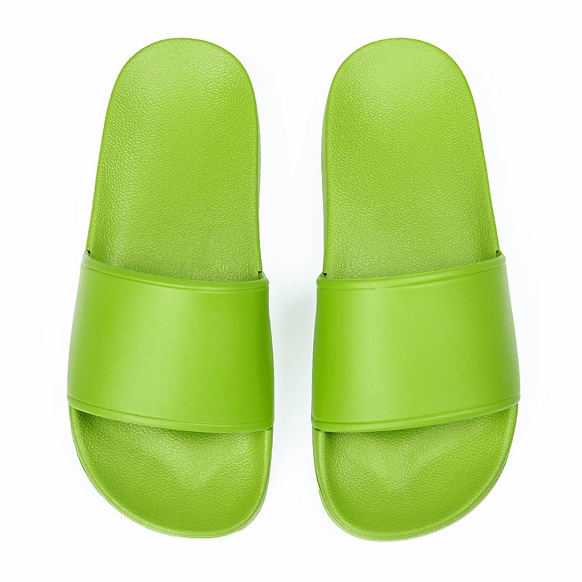 MOQ 50PCS Custom Home PVC Non-slip Slipper Slide Sandals 3