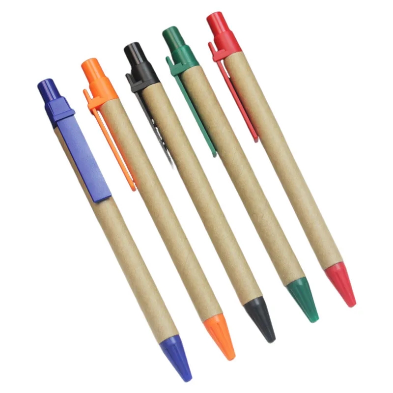 ABS Environmentally Friendly Kraft Paper Ballpoint pen 6