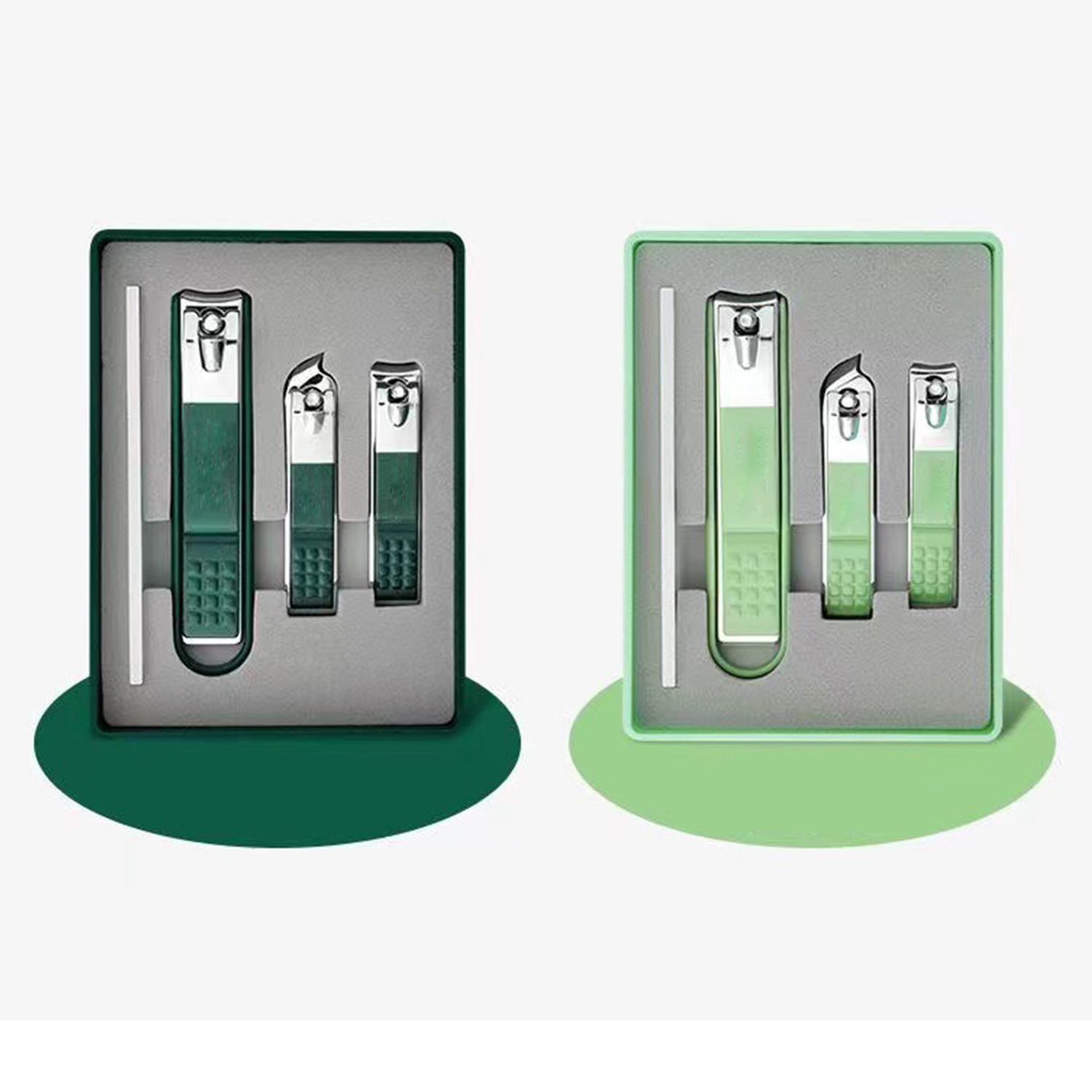 4pcs Stainless Steel Nail Clipper Set 4