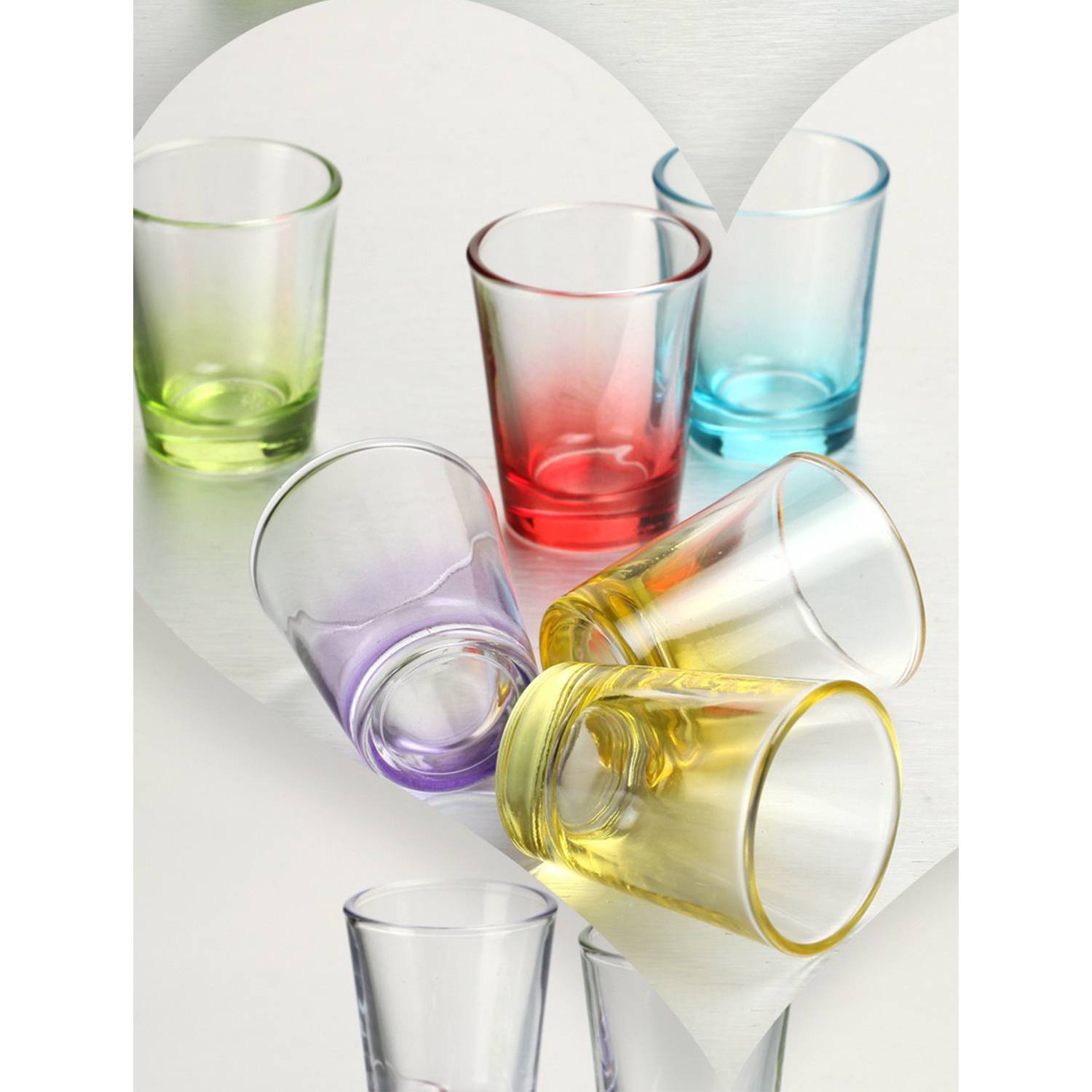 2oz Colour Shot Glass 3
