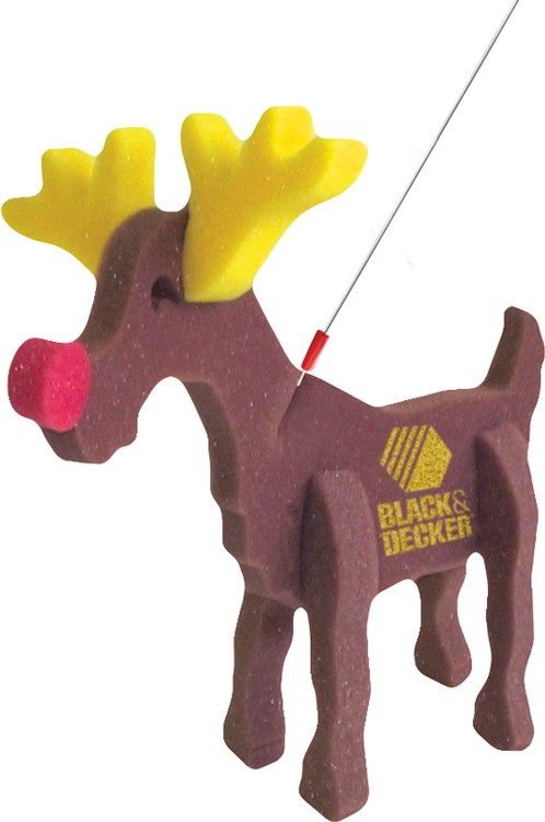 Reindeer on a leash 4