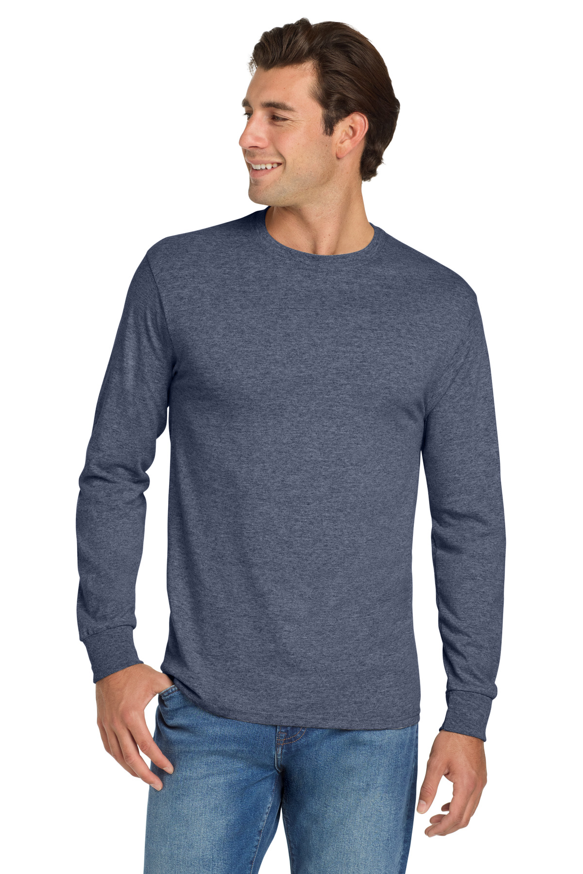 Jerzees - Dri-Power 50/50 Cotton/Poly Long Sleeve T-Shirt. 29LS 62