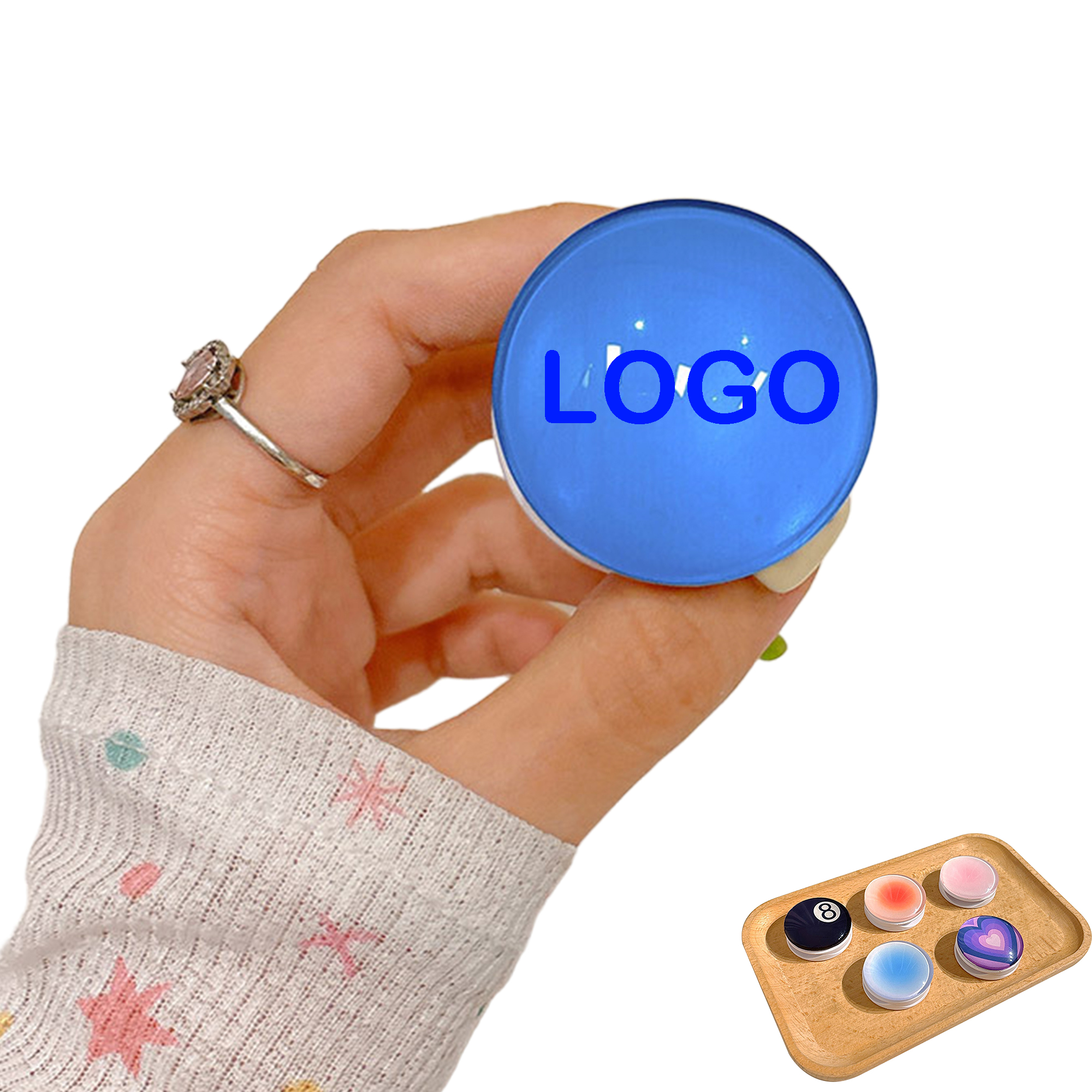 Branded Phone Stand Ring 4