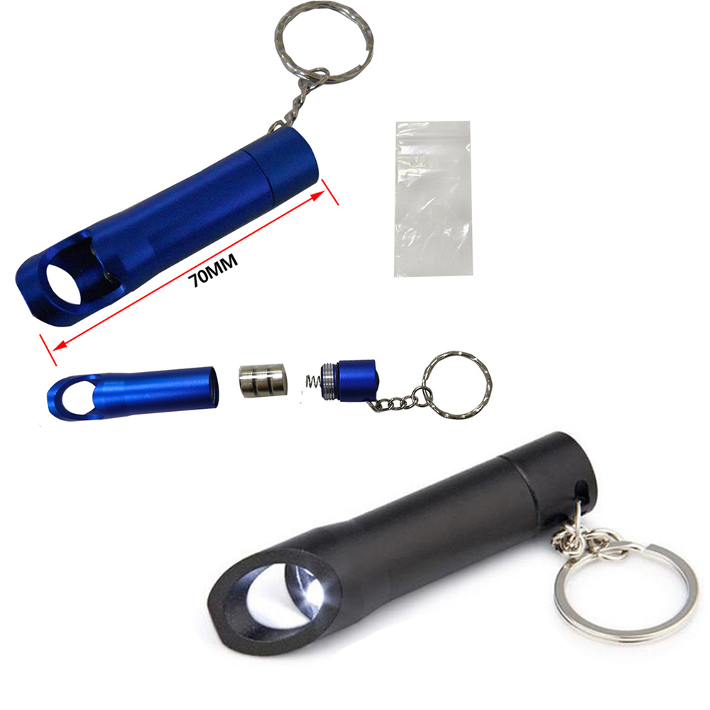 Aluminum LED Flashlight With Bottle Opener 2