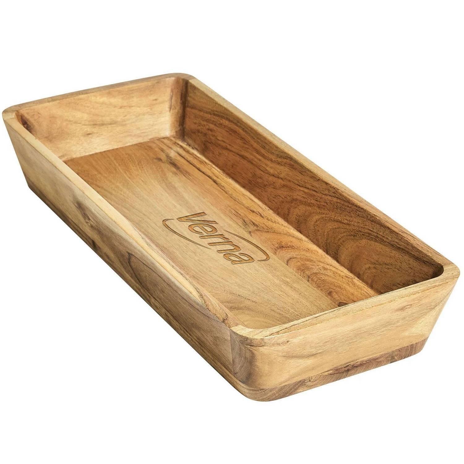 Wooden Rectangular Serving Tray 2