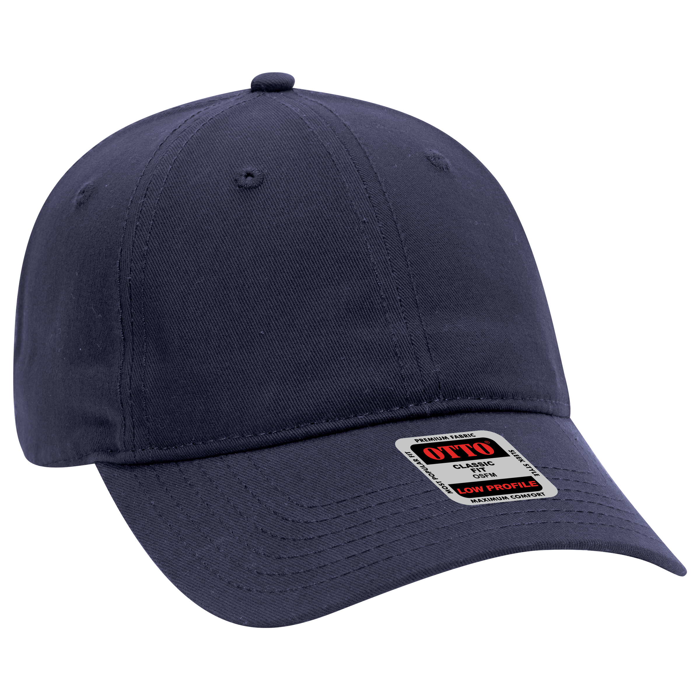 OTTO CAP® 6 Panel Low Profile Baseball Cap 8