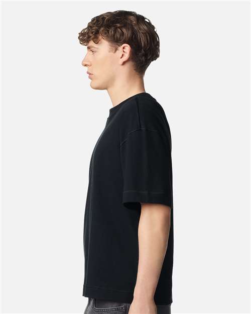 Unisex Heavyweight Cotton Mid-Length Tee - 13ML0 46