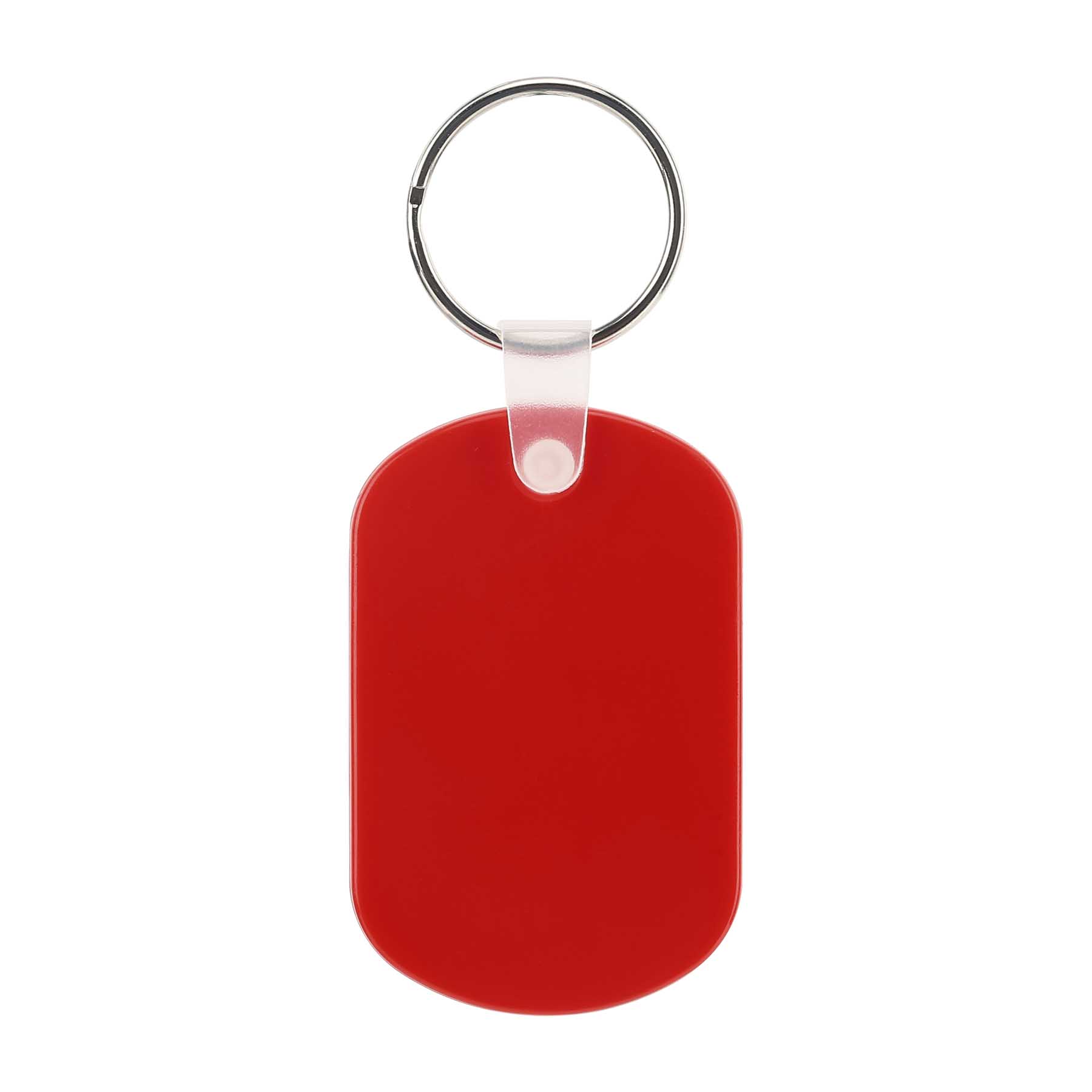 PVC Oval Vinyl Keychain 9