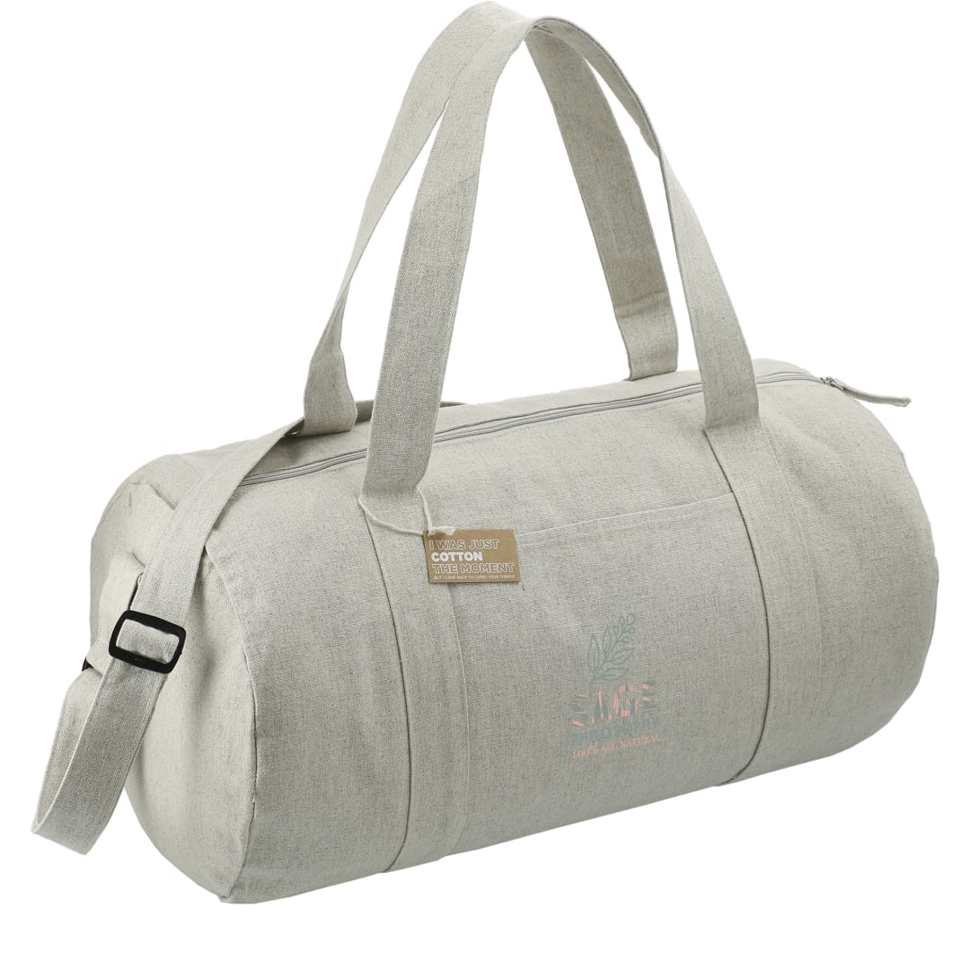 Repose 10oz Recycled Cotton Barrel Duffel 18