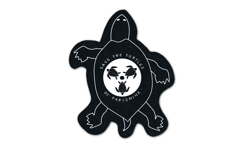 Turtle Flat Tire Coaster