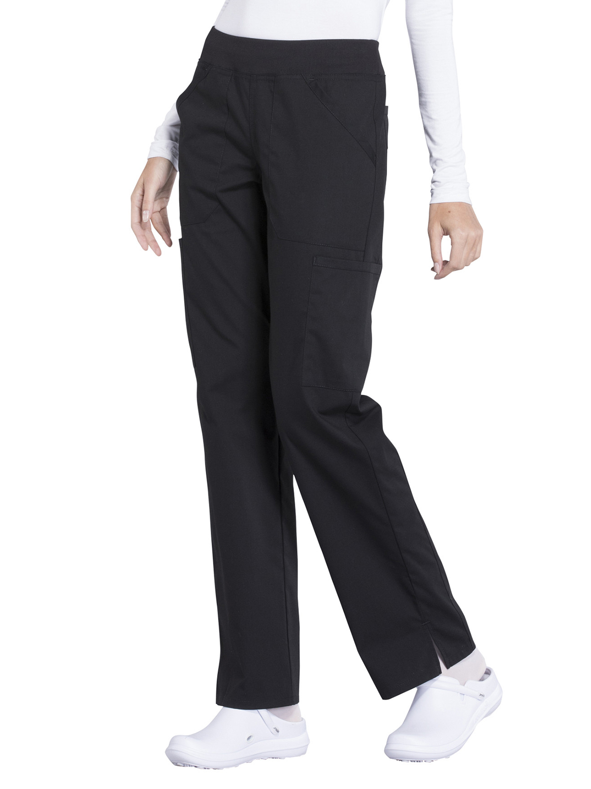 Cherokee - Workwear Professionals - Mid Rise Straight Leg Pull-on Cargo Pant 44